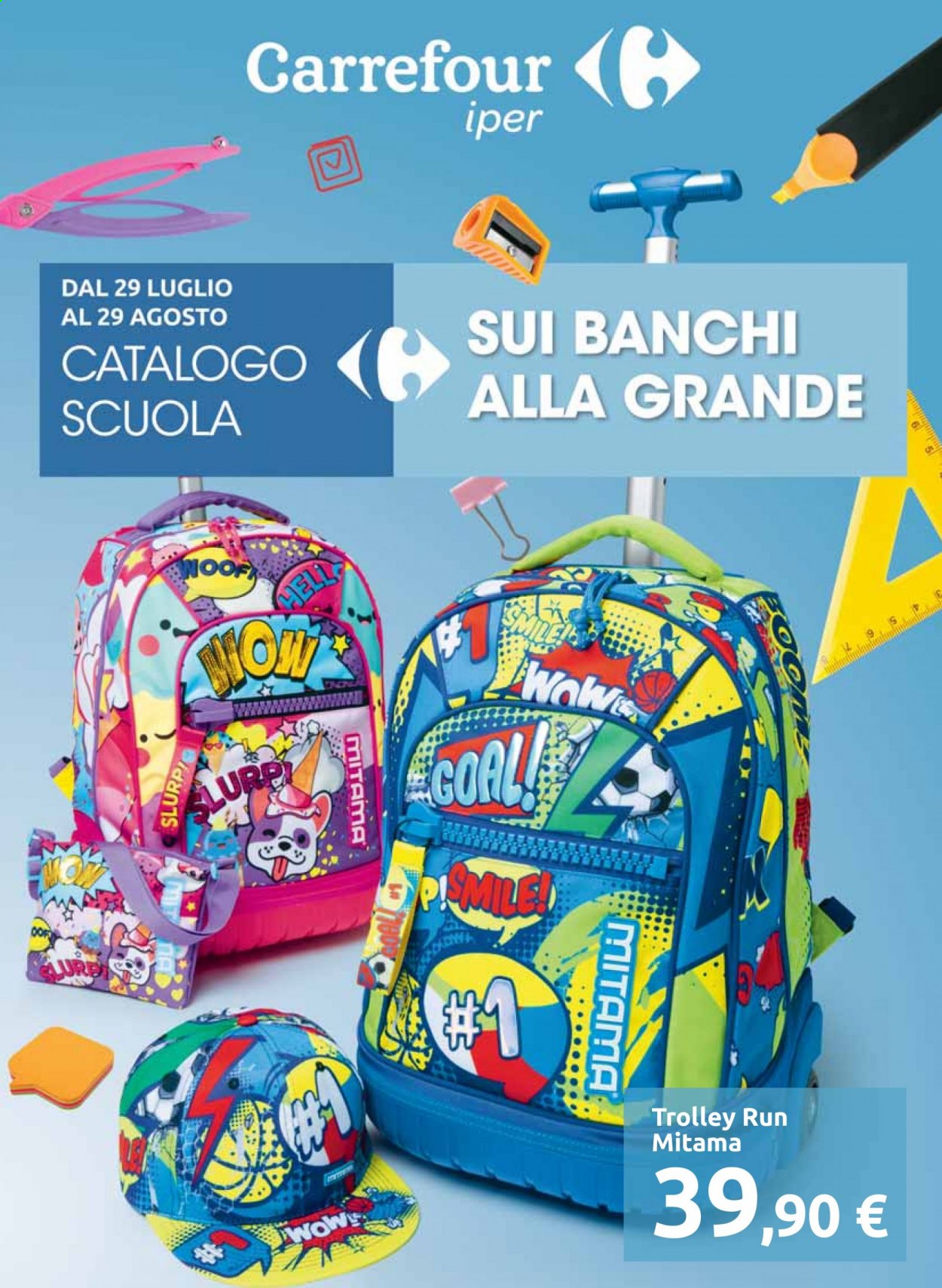Volantino Carrefour - 29/7/2021 - 29/8/2021. Pagina 1