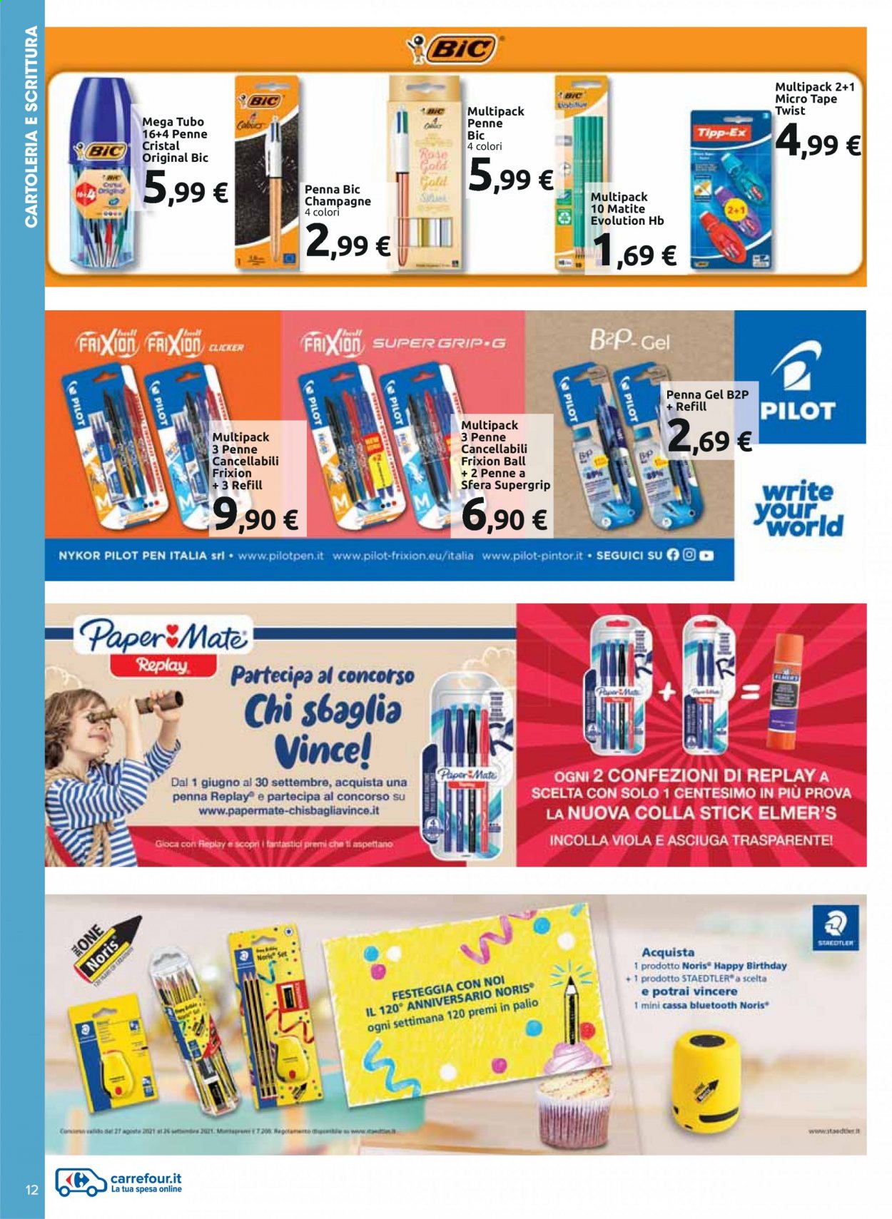 Volantino Carrefour - 29/7/2021 - 29/8/2021. Pagina 12