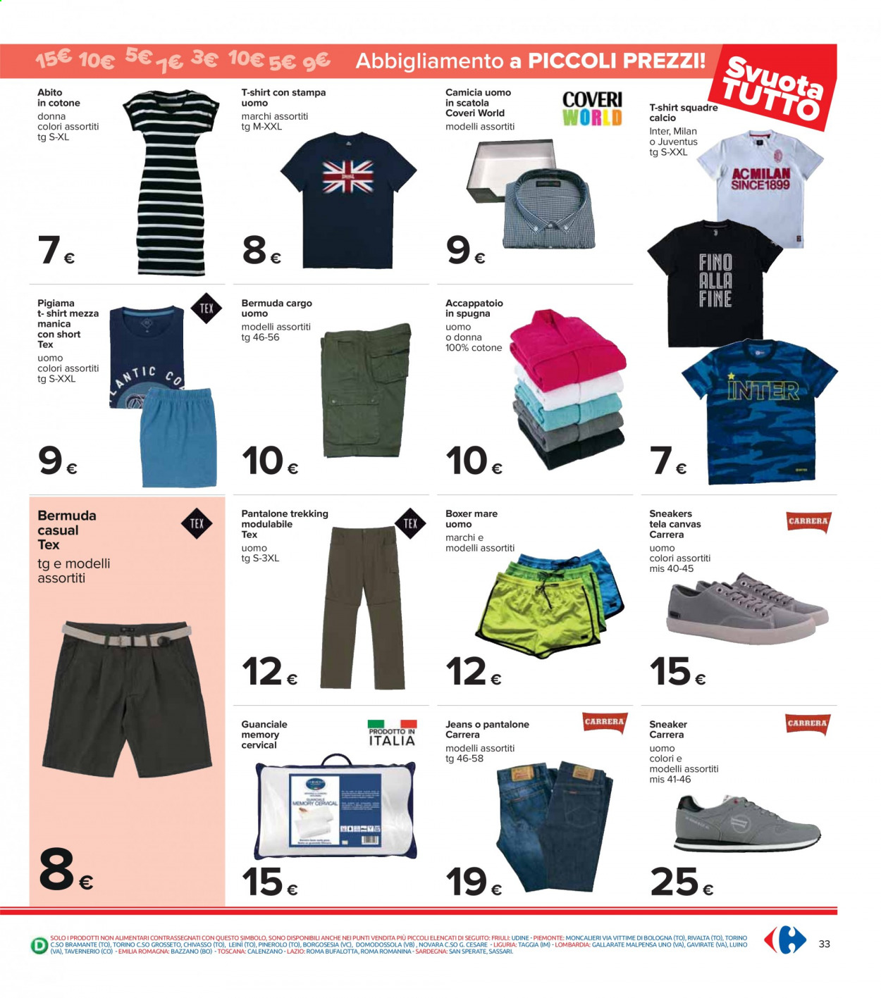 Volantino Carrefour - 29/7/2021 - 11/8/2021. Pagina 33