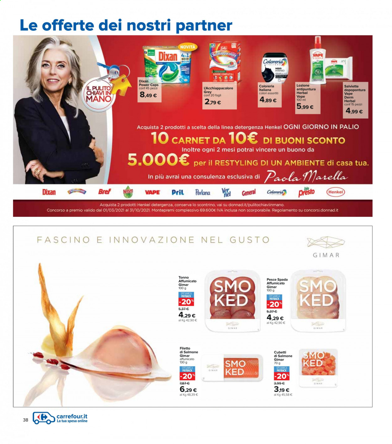 Volantino Carrefour - 29/7/2021 - 11/8/2021. Pagina 38