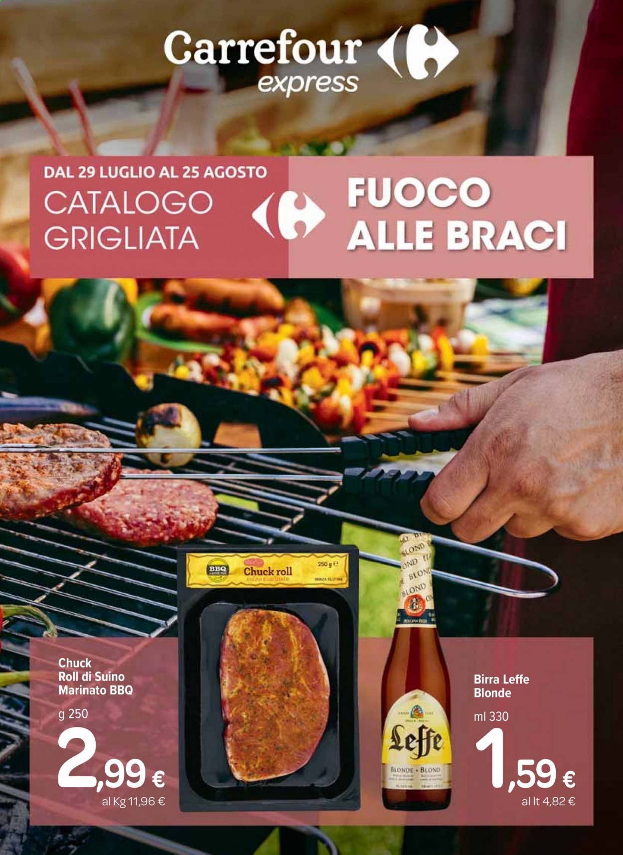 Leták Carrefour - 29.7.2021 - 25.8.2021. Strana 1