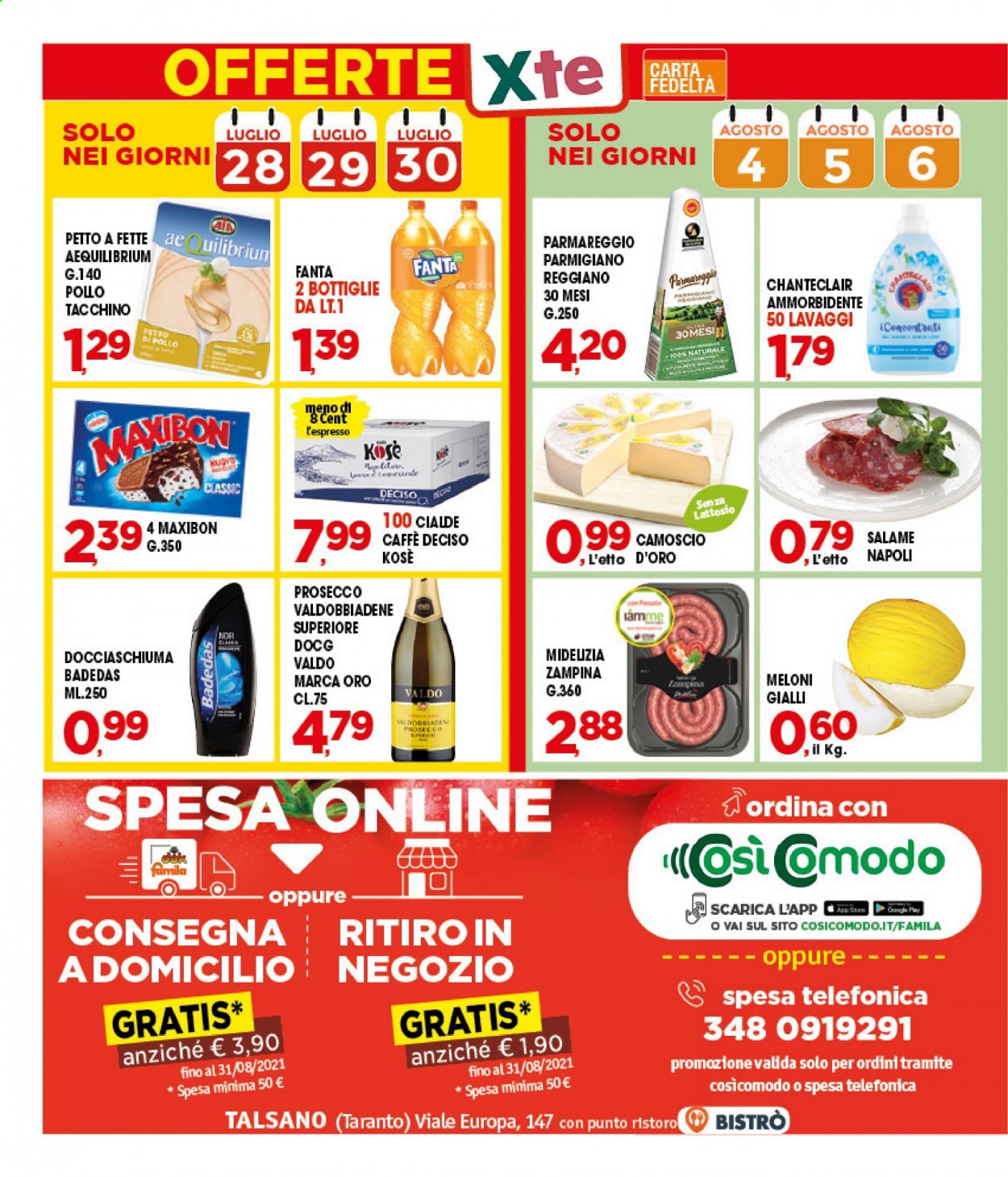 Volantino Famila - 29/7/2021 - 7/8/2021. Pagina 31