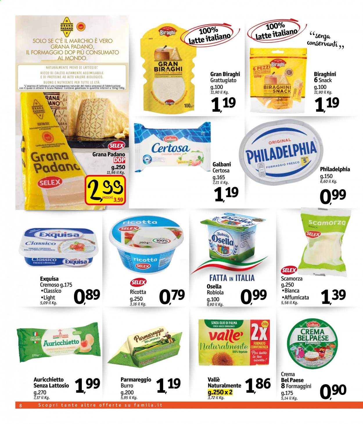 Volantino Famila - 29/7/2021 - 7/8/2021. Pagina 8