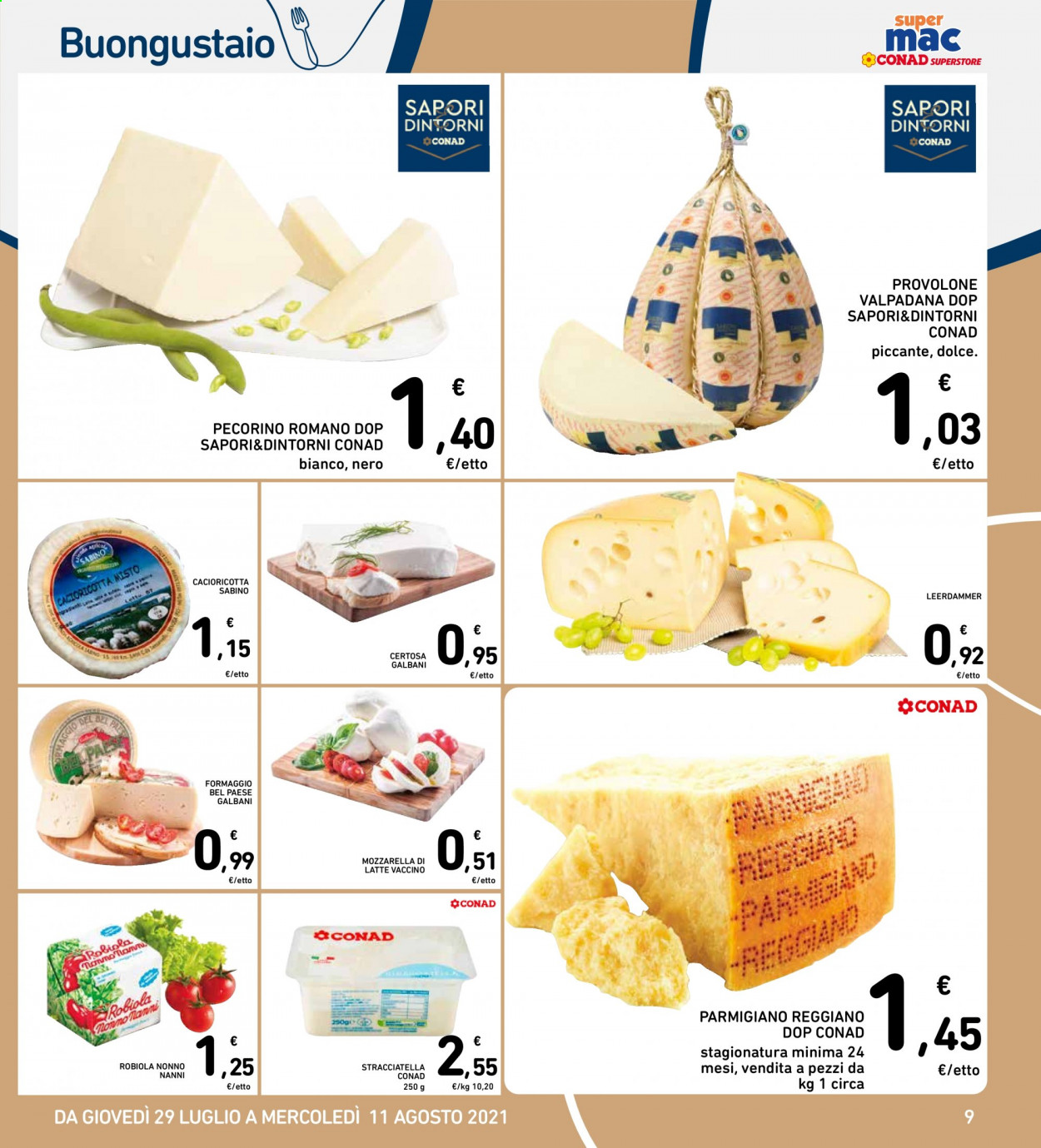 Volantino Conad - 29/7/2021 - 10/8/2021. Pagina 9