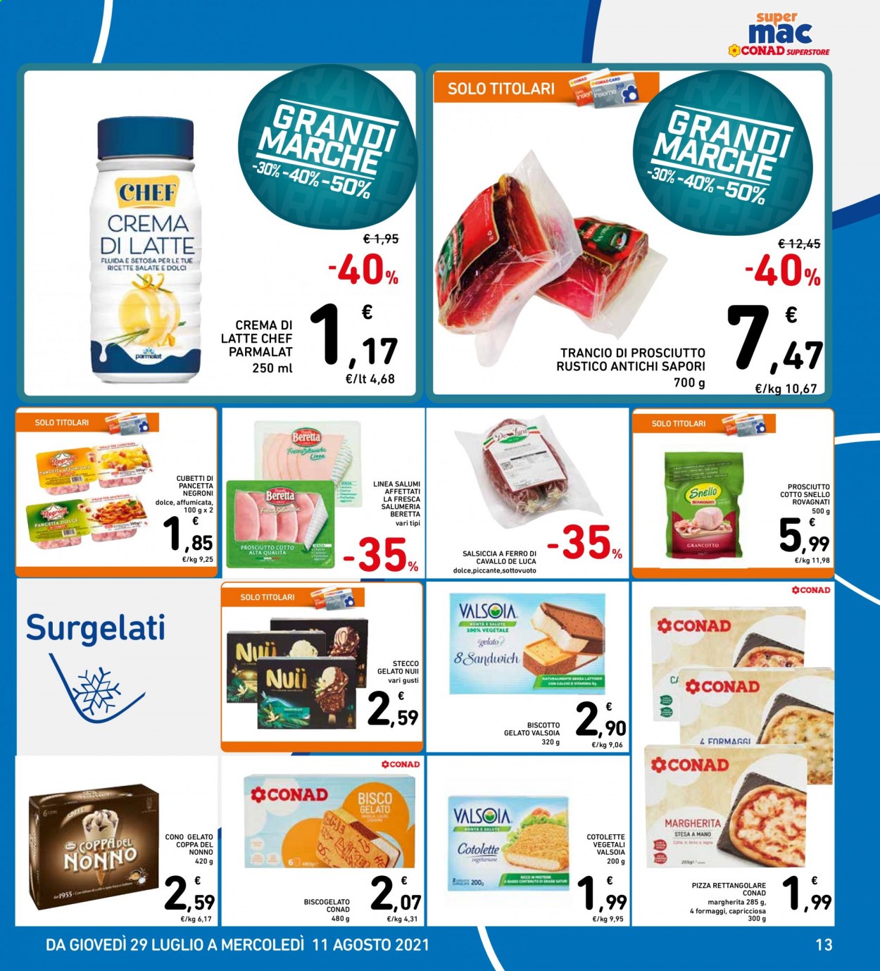 Volantino Conad - 29/7/2021 - 10/8/2021. Pagina 13