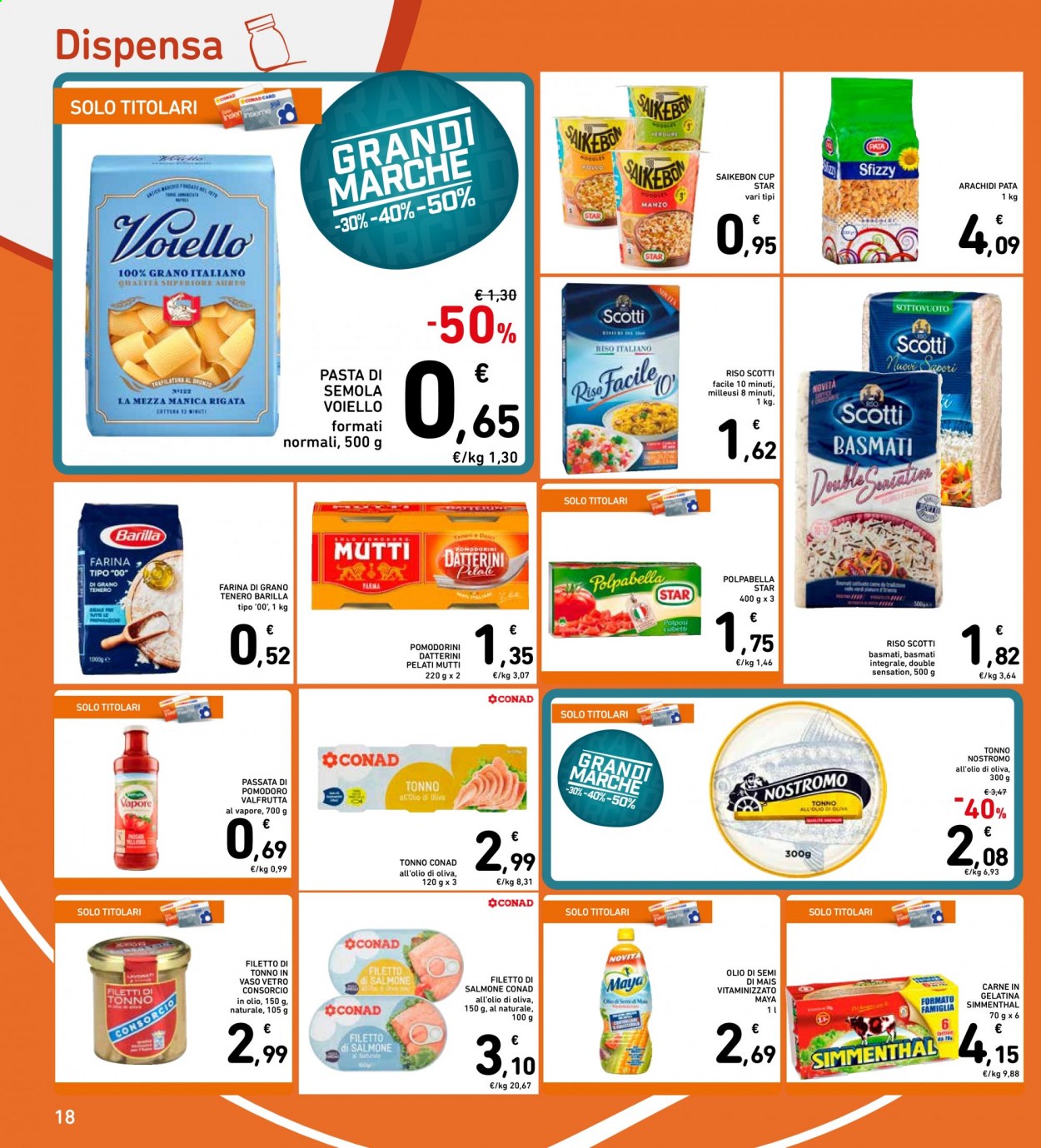 Volantino Conad - 29/7/2021 - 10/8/2021. Pagina 18