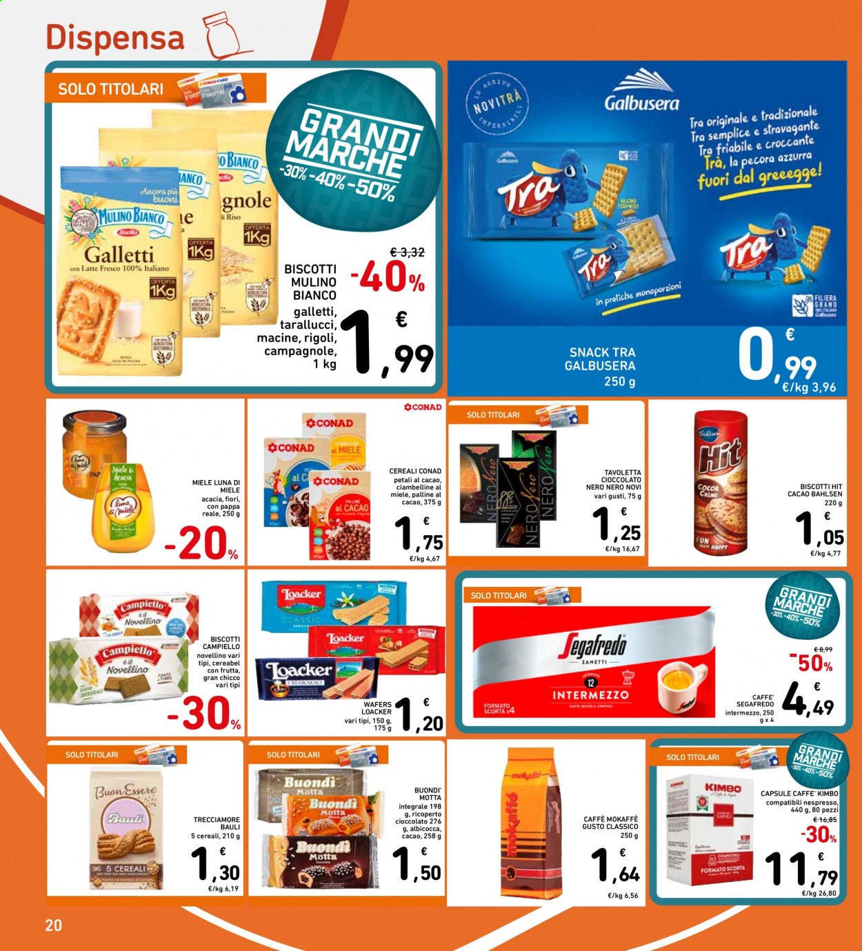 Volantino Conad - 29/7/2021 - 10/8/2021. Pagina 20