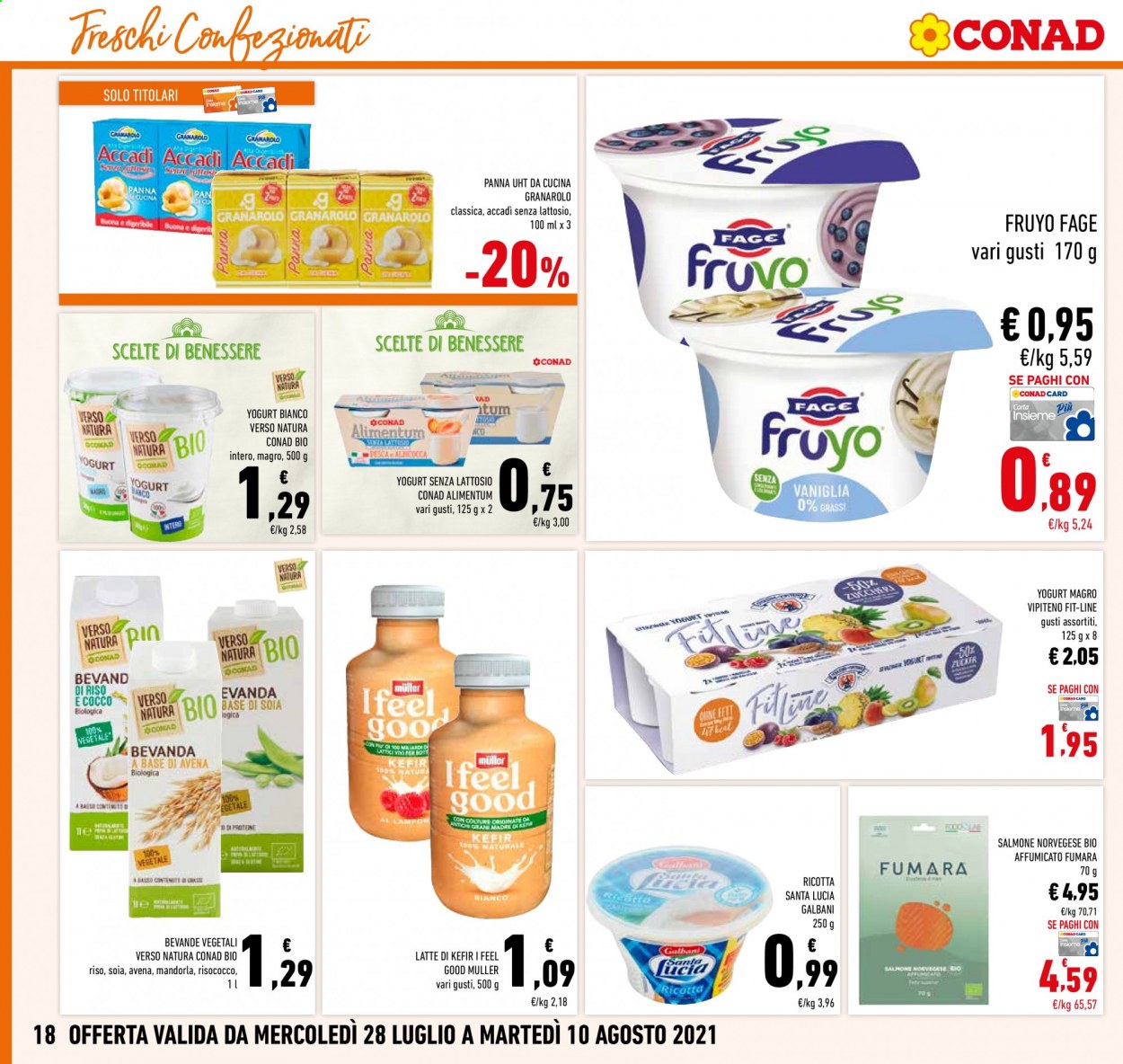 Volantino Conad - 28/7/2021 - 10/8/2021. Pagina 18