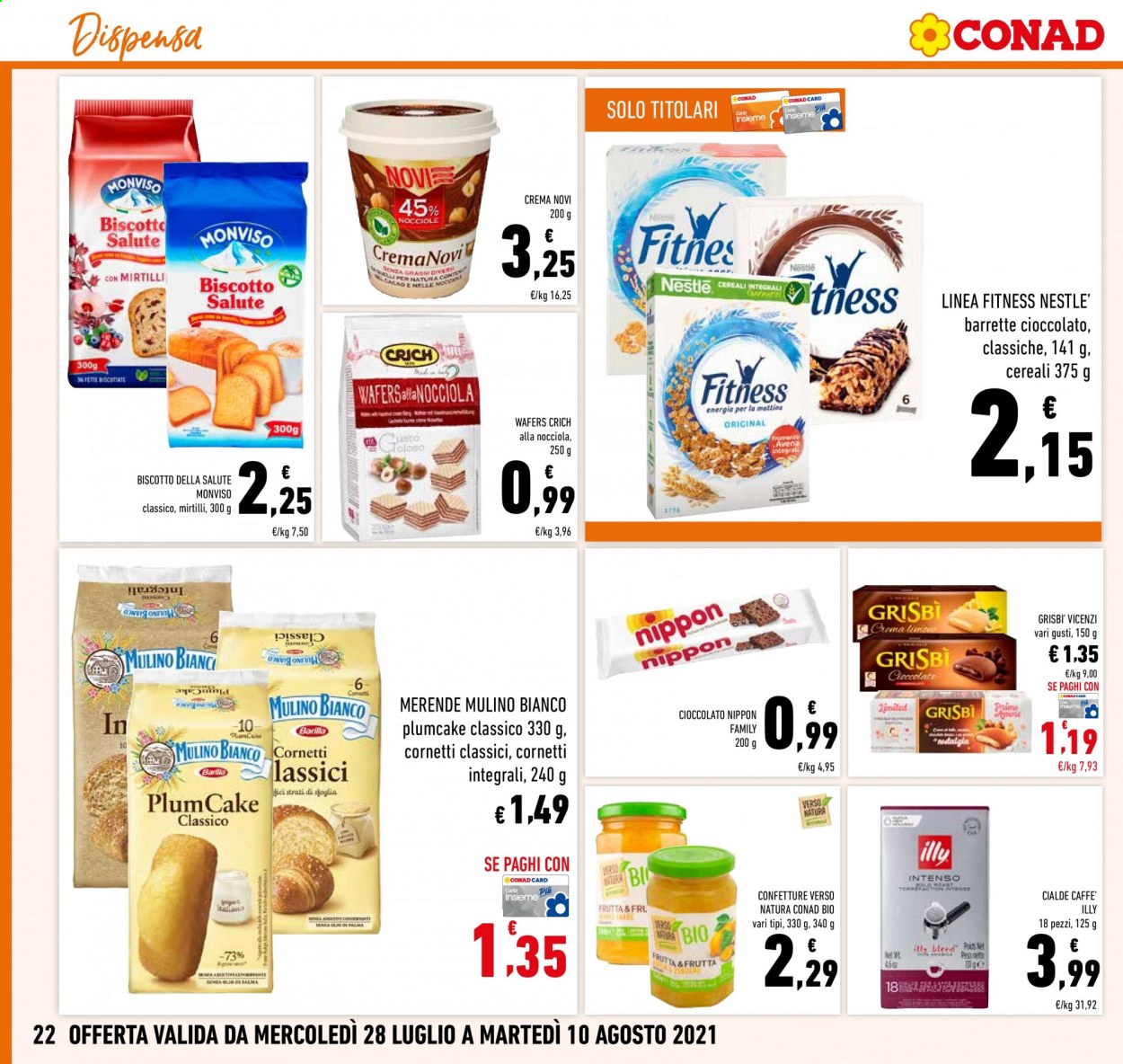 Volantino Conad - 28/7/2021 - 10/8/2021. Pagina 22
