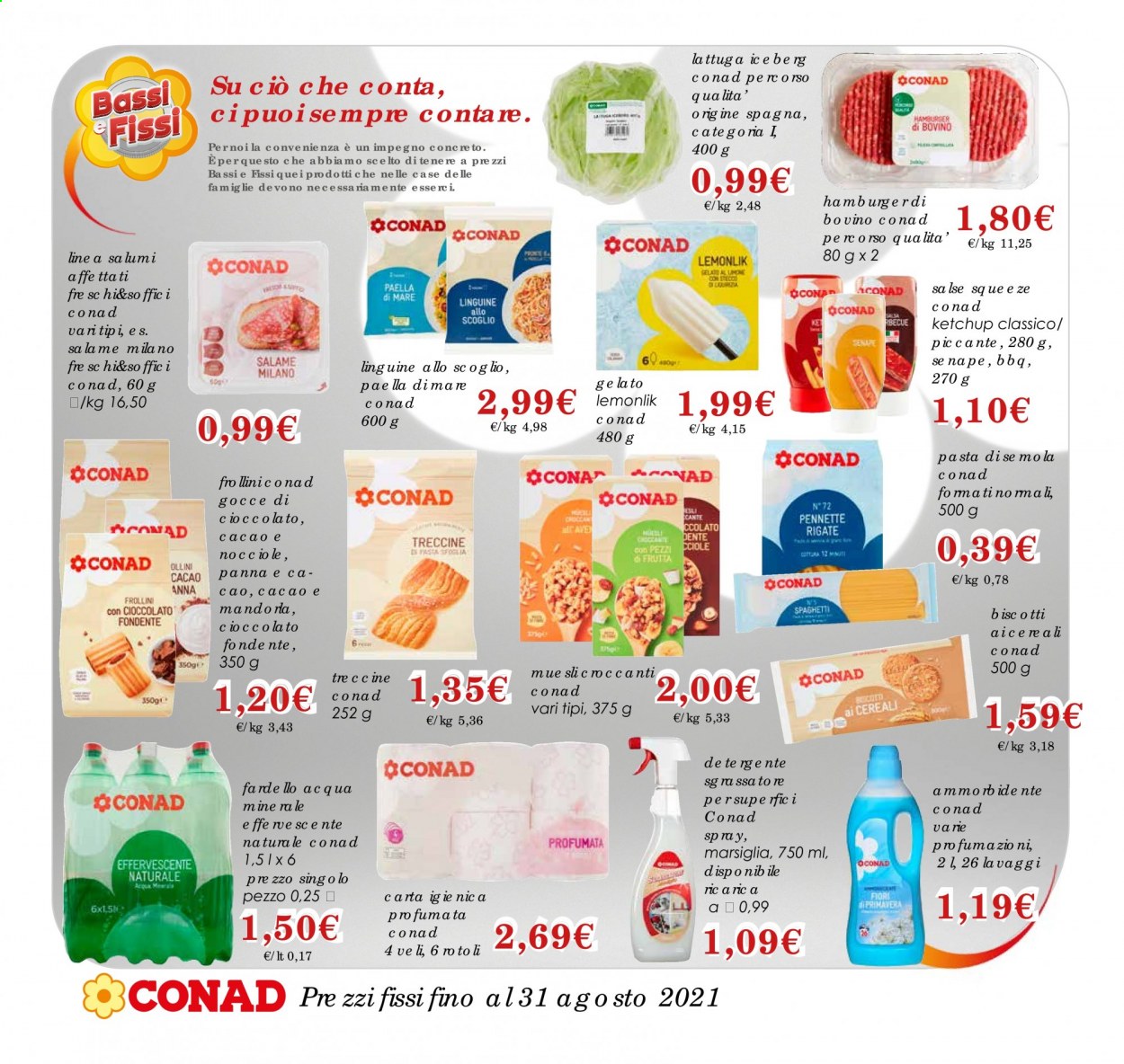 Volantino Conad - 28/7/2021 - 10/8/2021. Pagina 29