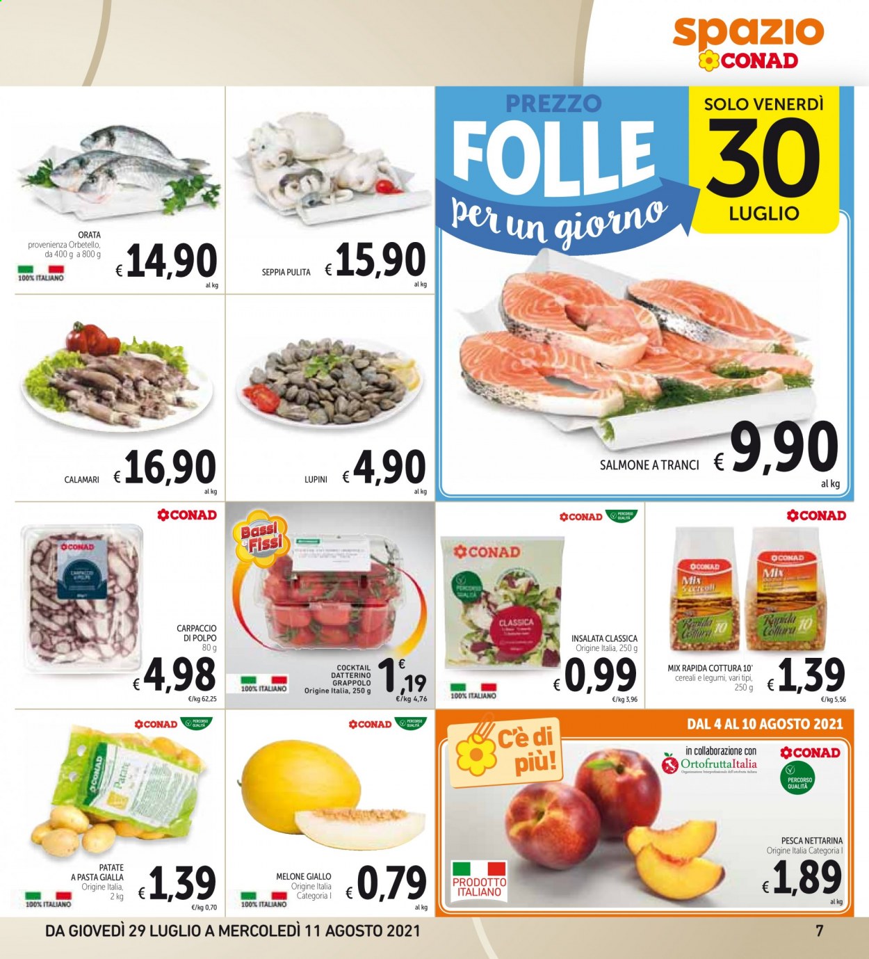 Volantino Conad - 29/7/2021 - 11/8/2021. Pagina 7