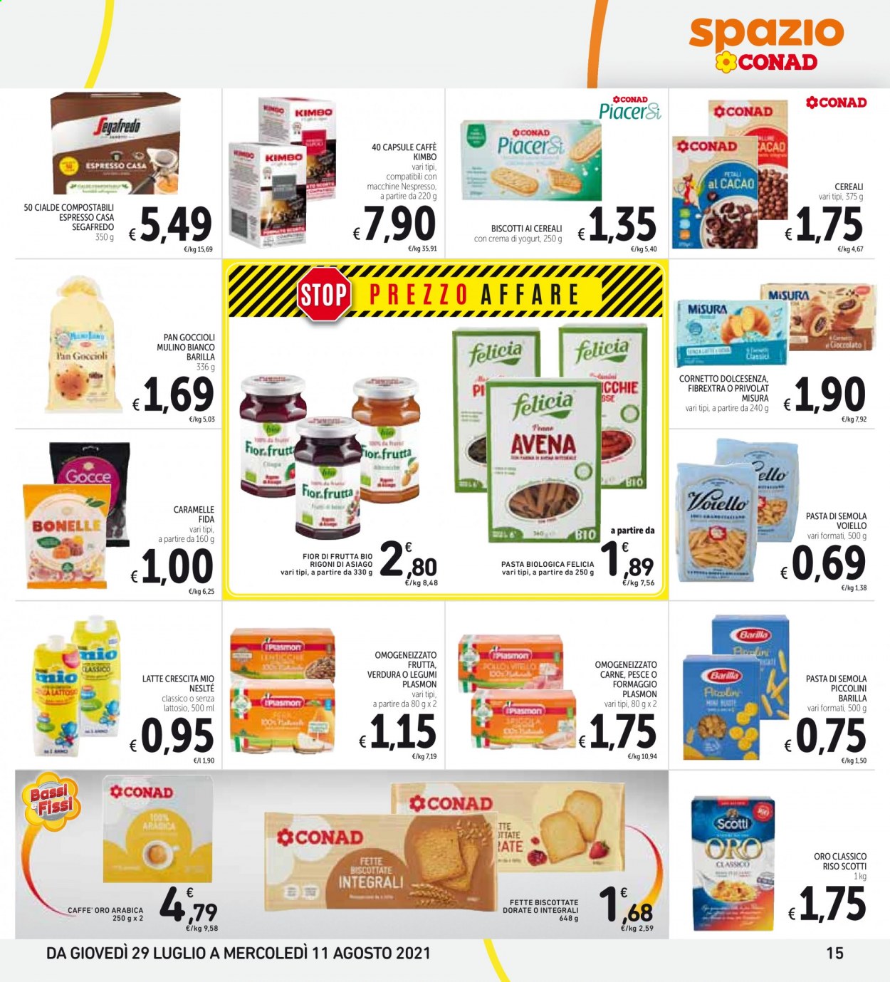 Volantino Conad - 29/7/2021 - 11/8/2021. Pagina 15