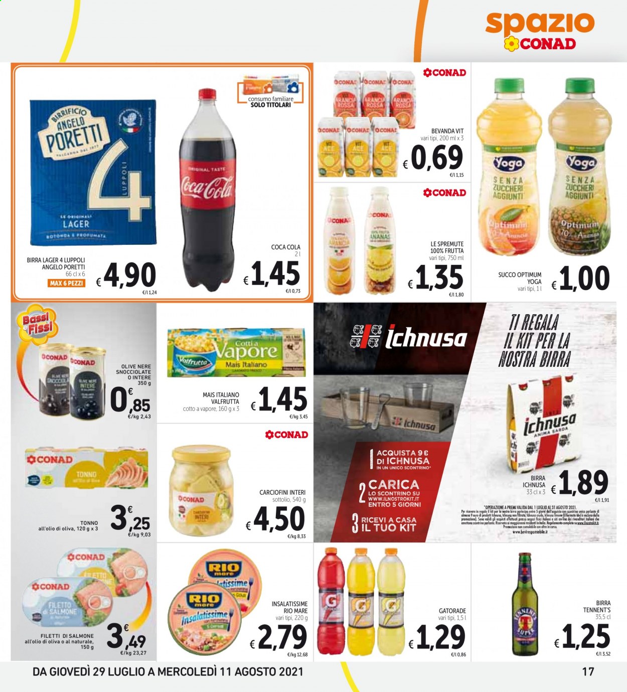 Volantino Conad - 29/7/2021 - 11/8/2021. Pagina 17