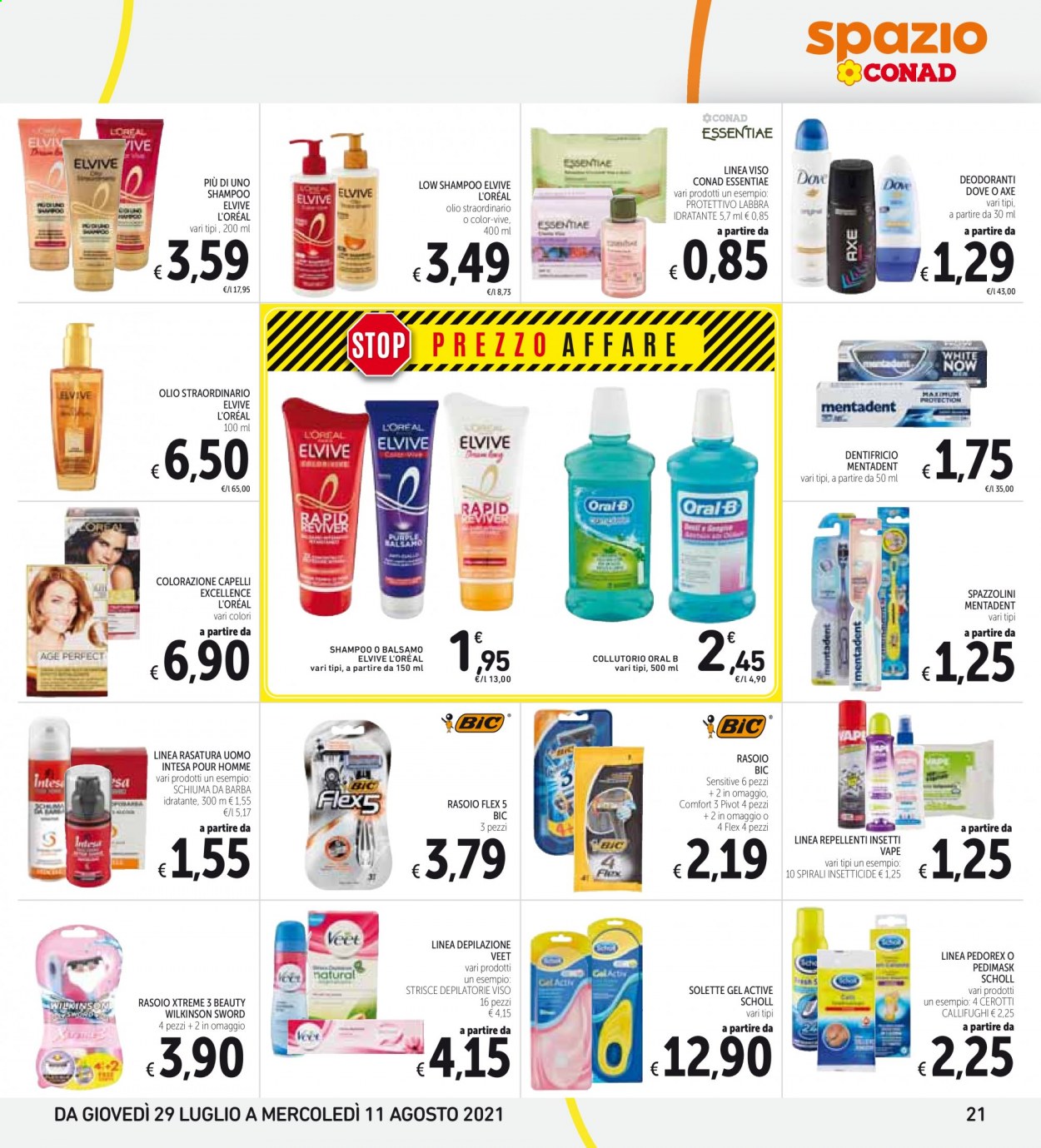 Volantino Conad - 29/7/2021 - 11/8/2021. Pagina 21