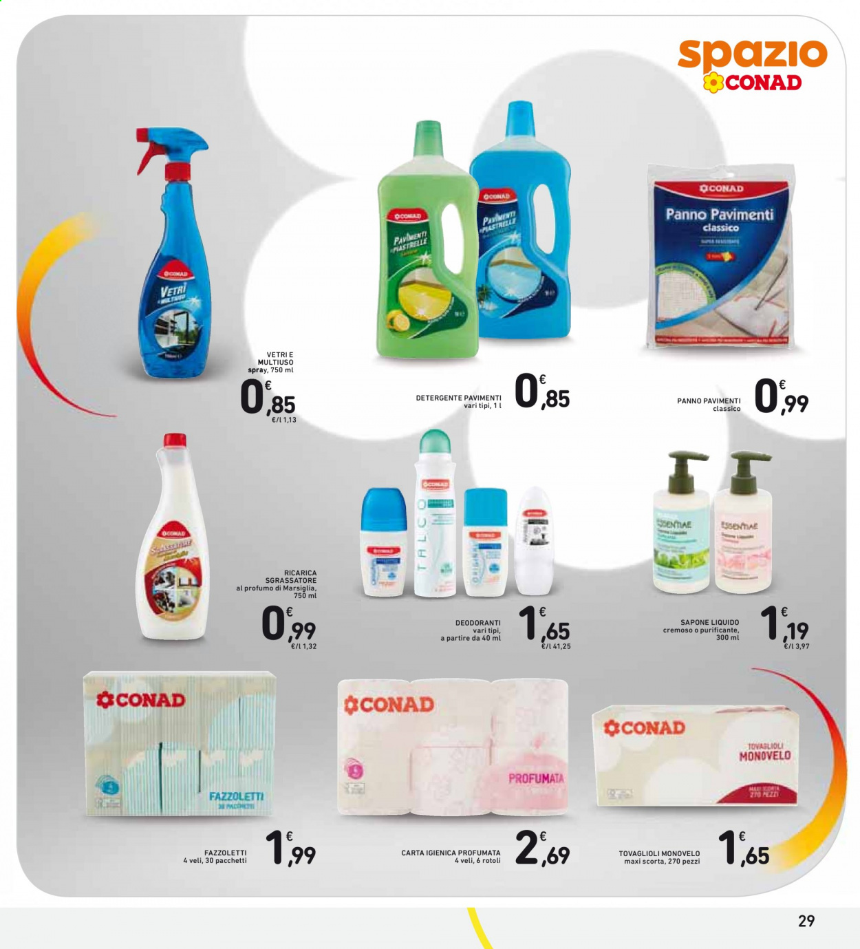 Volantino Conad - 29/7/2021 - 11/8/2021. Pagina 29