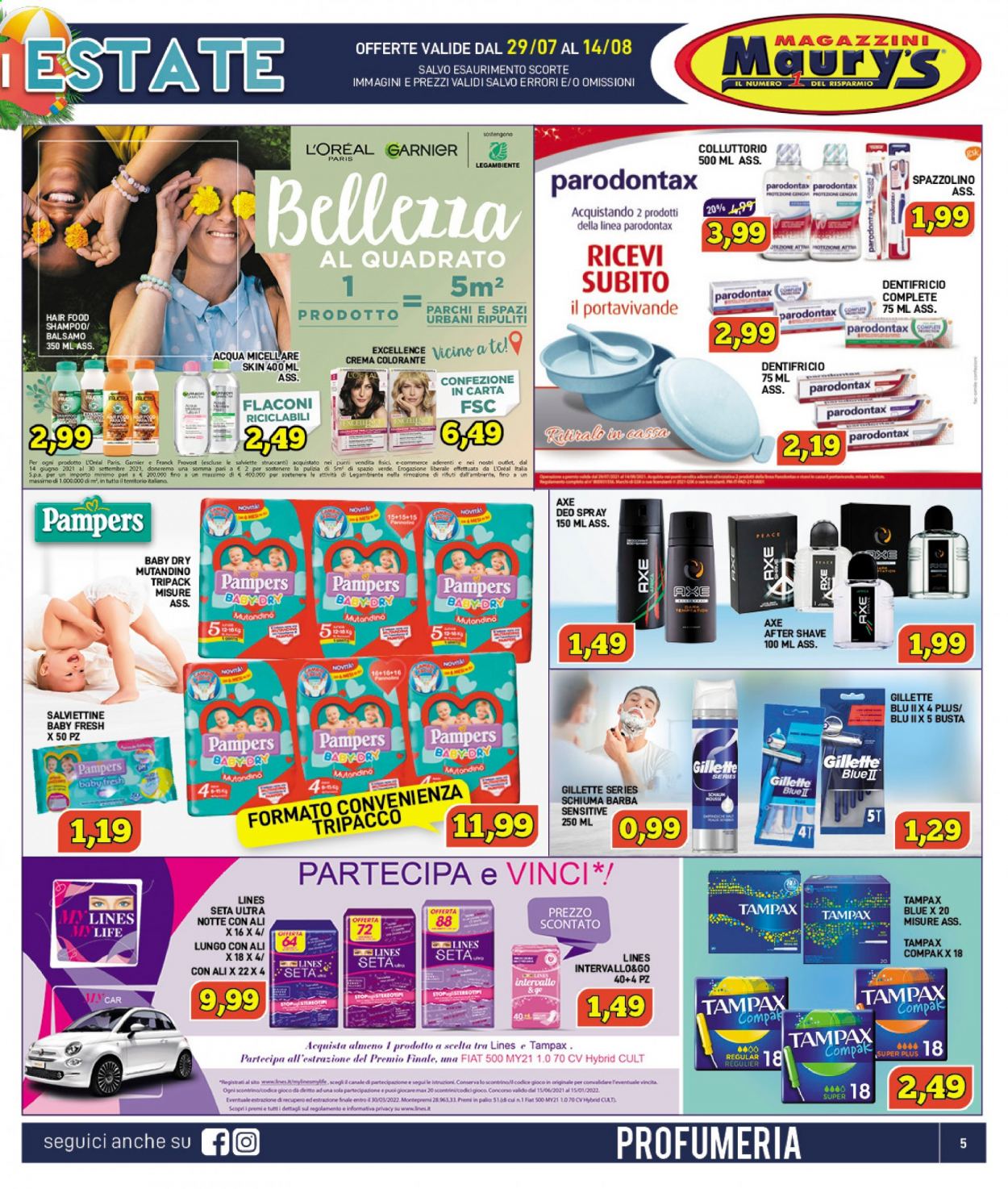 Volantino Maury's - 29/7/2021 - 14/8/2021. Pagina 5