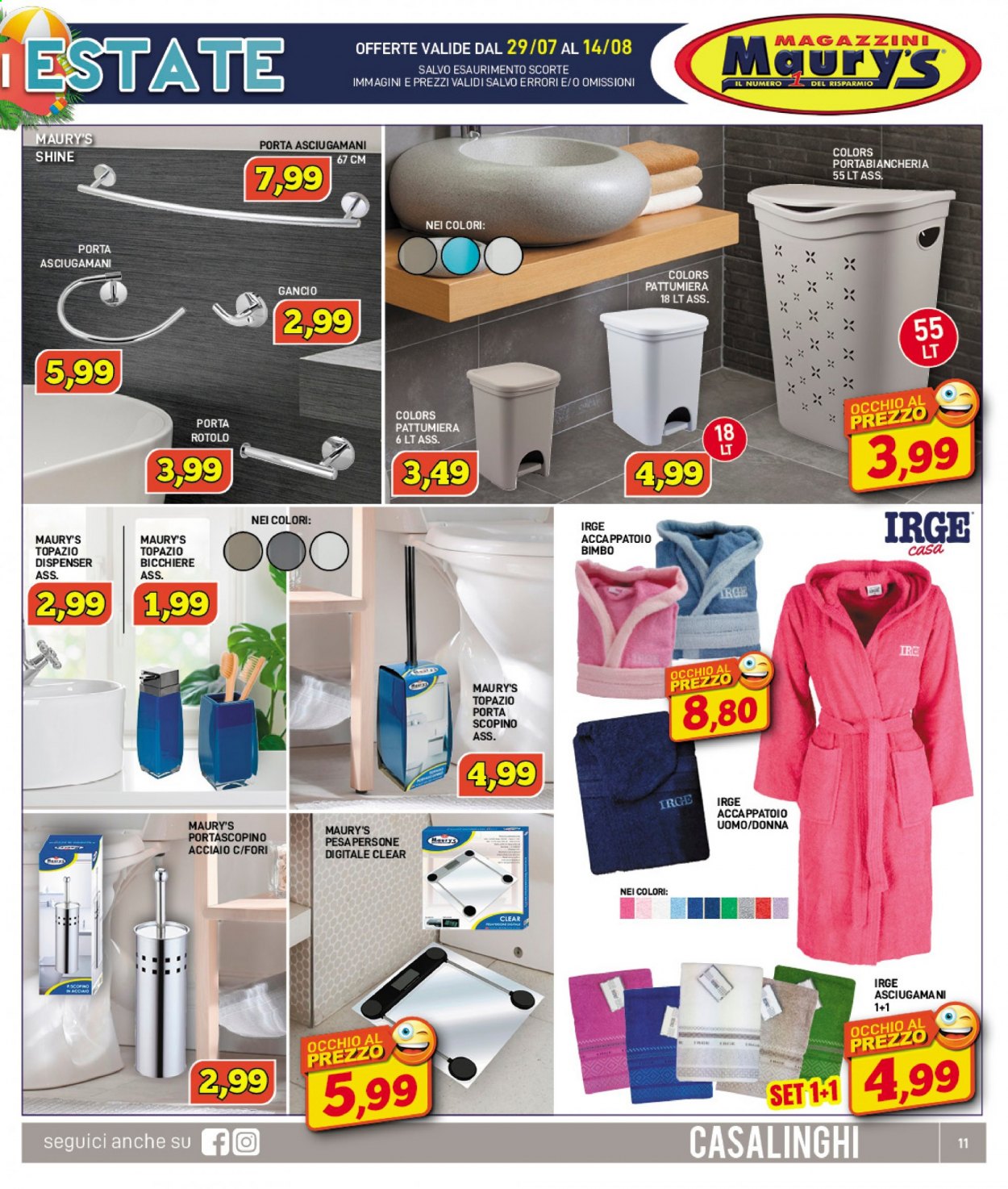 Volantino Maury's - 29/7/2021 - 14/8/2021. Pagina 11