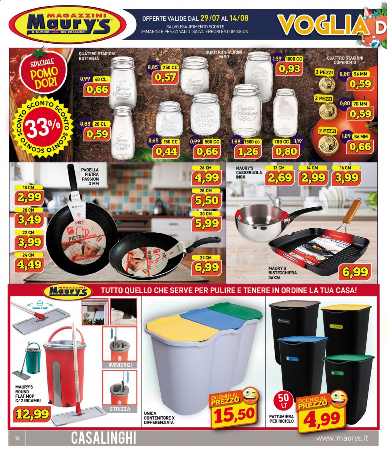 Volantino Maury's - 29/7/2021 - 14/8/2021. Pagina 12