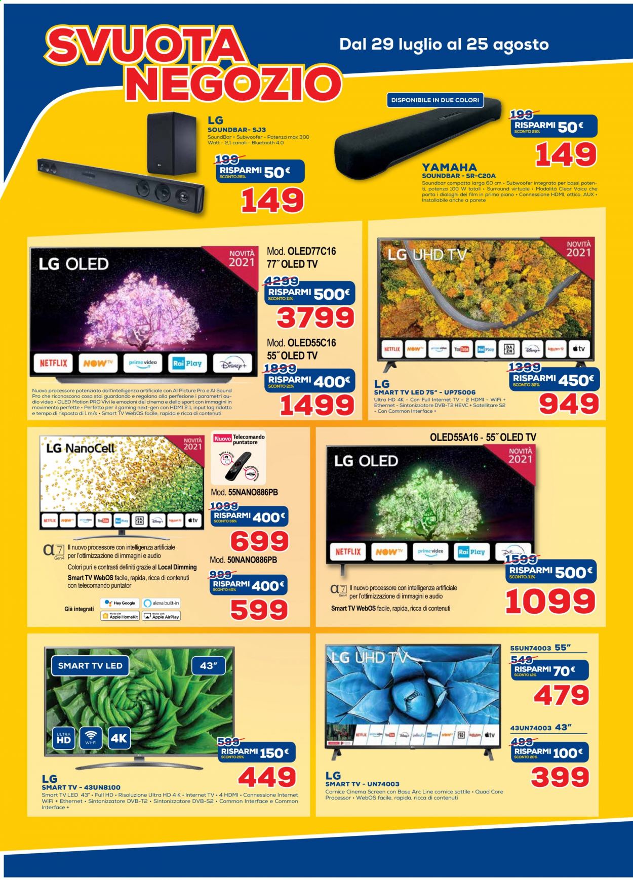 Volantino Euronics - 29/7/2021 - 25/8/2021. Pagina 2