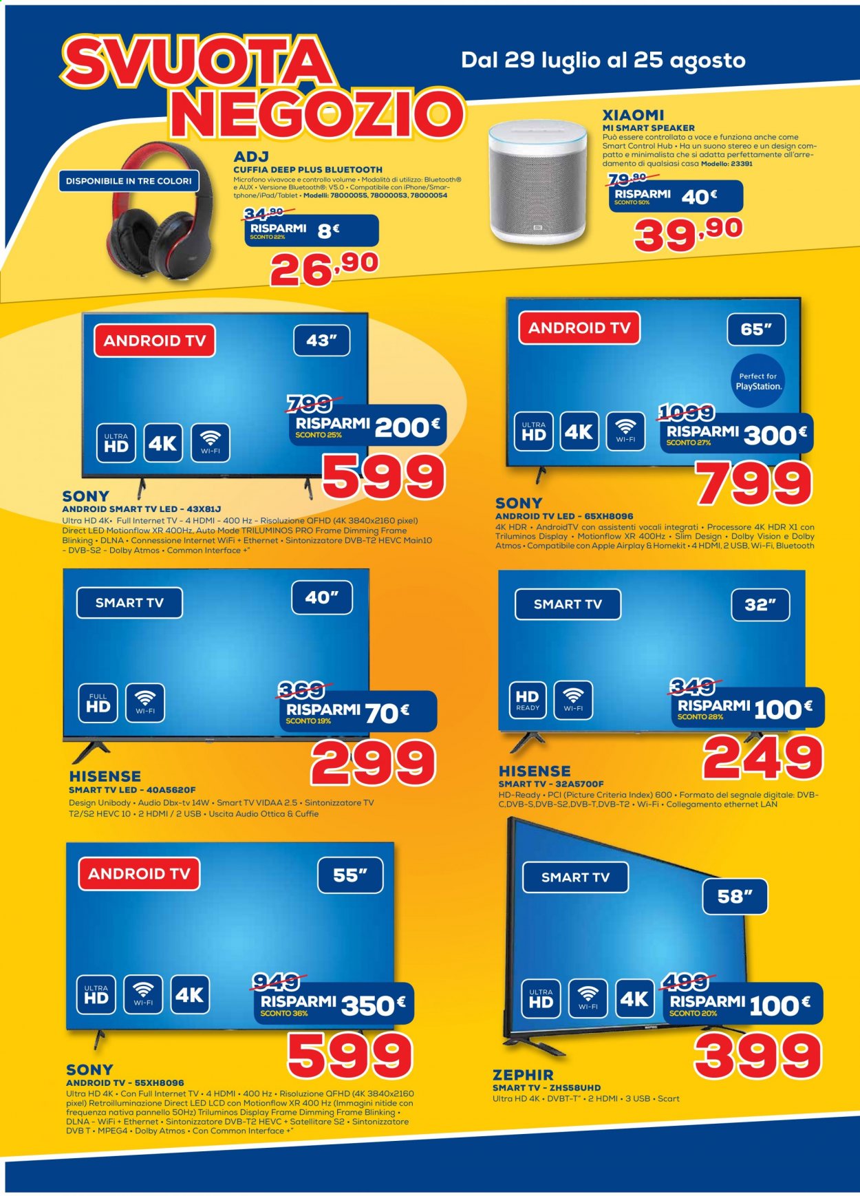 Volantino Euronics - 29/7/2021 - 25/8/2021. Pagina 4