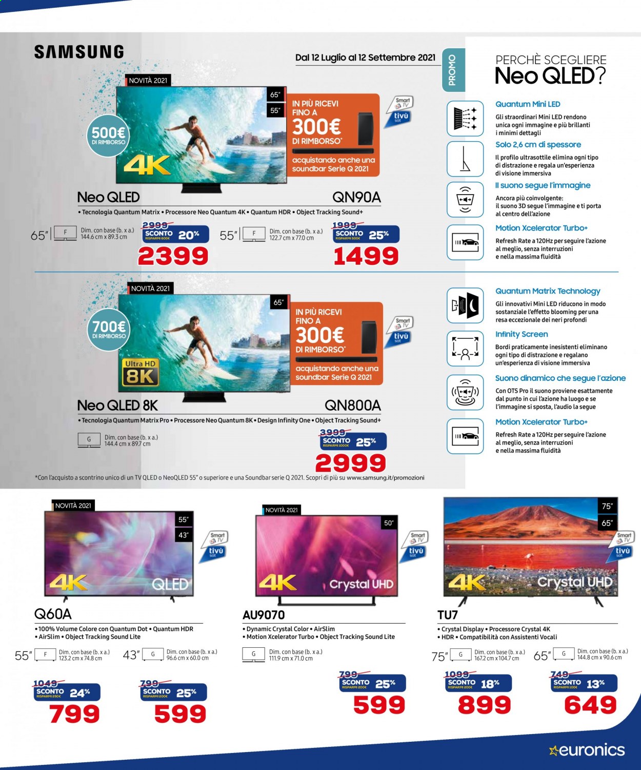 Volantino Euronics - 29/7/2021 - 11/8/2021. Pagina 13