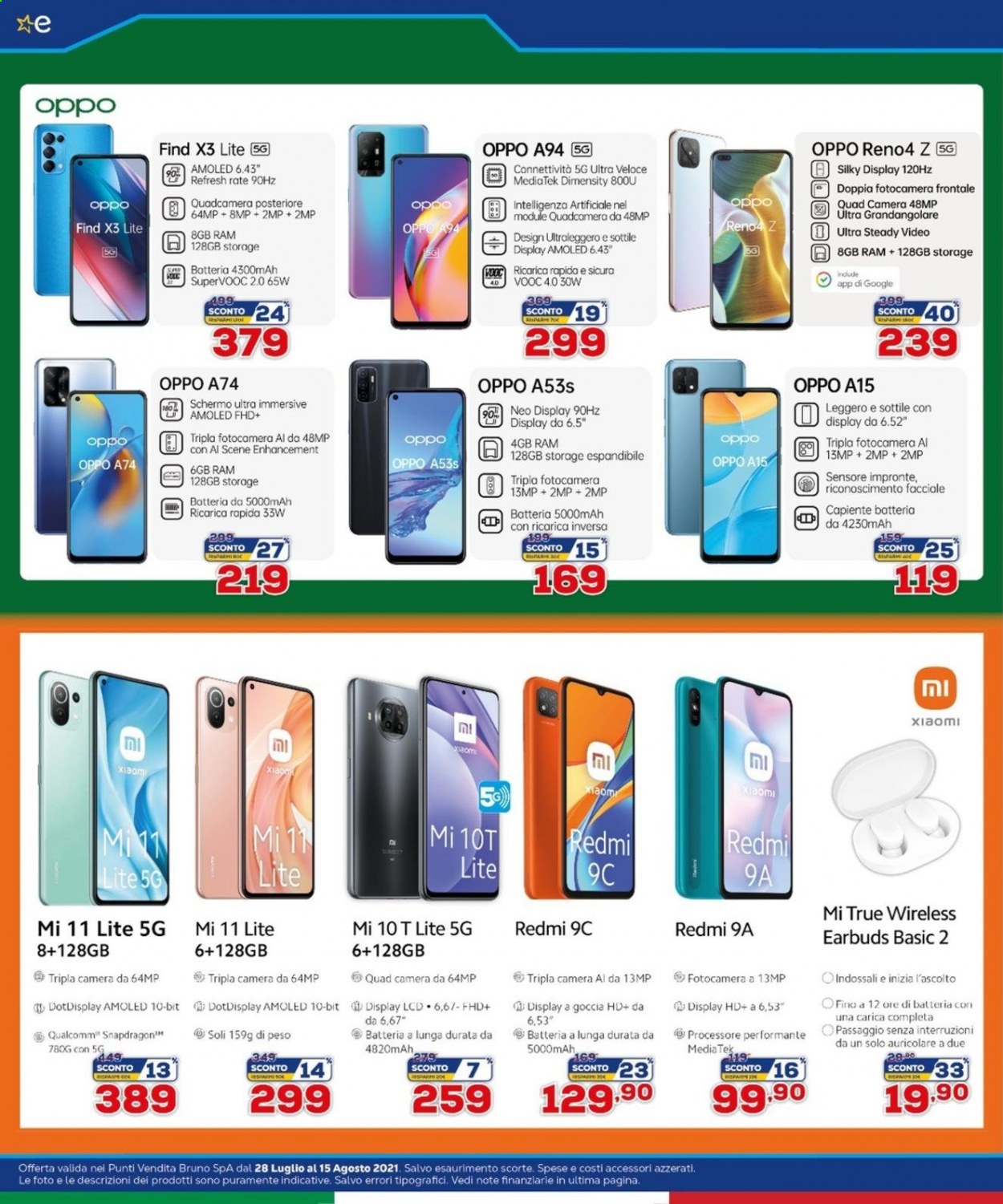 Volantino Euronics - 28/7/2021 - 15/8/2021. Pagina 2