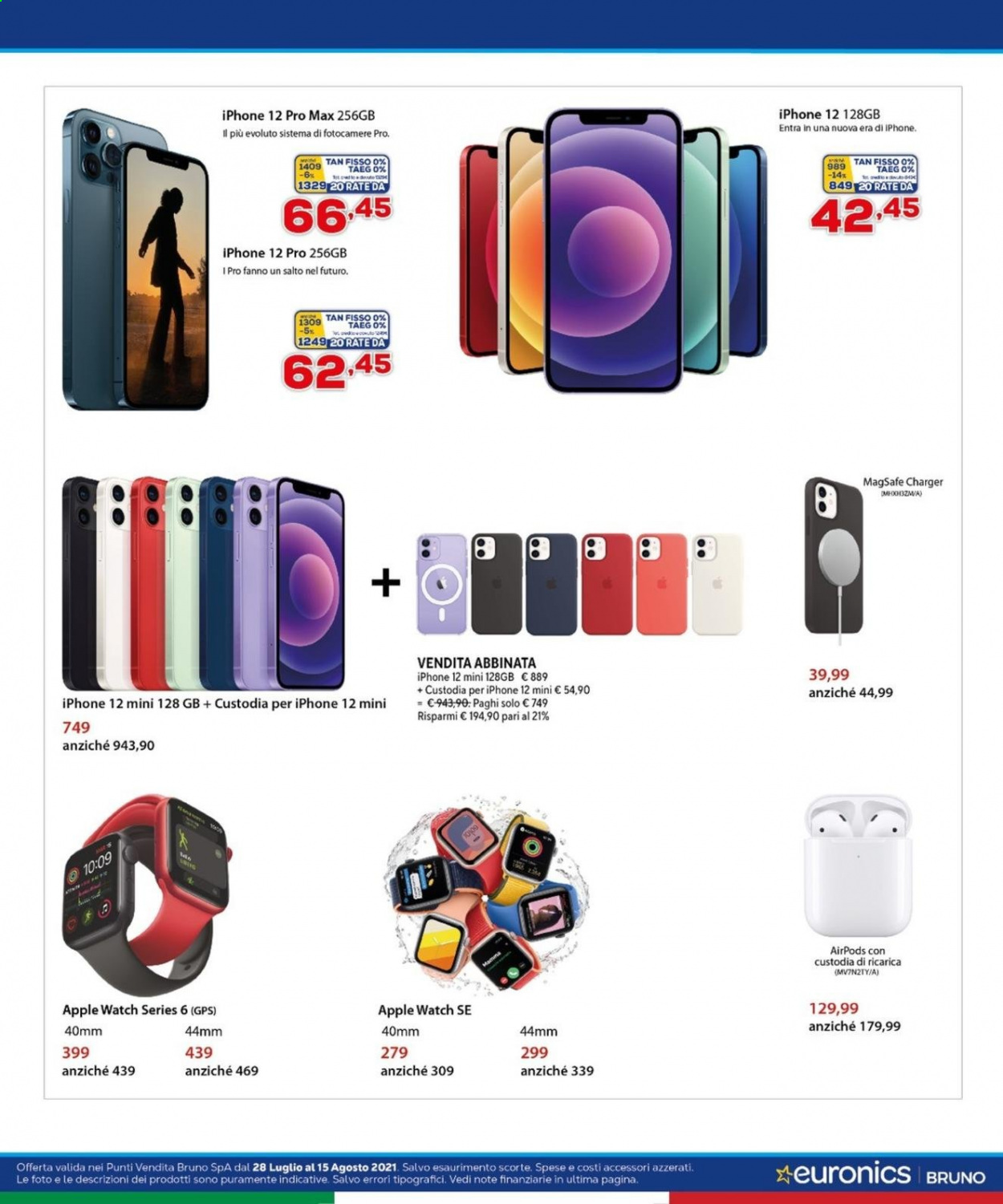 Volantino Euronics - 28/7/2021 - 15/8/2021. Pagina 3