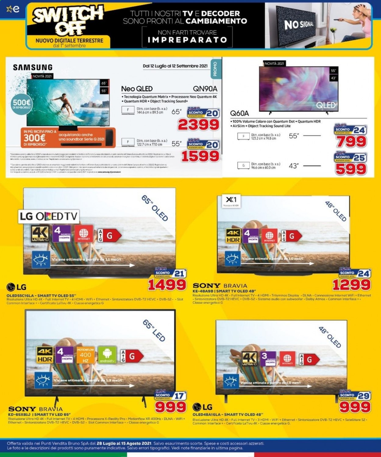Volantino Euronics - 28/7/2021 - 15/8/2021. Pagina 10