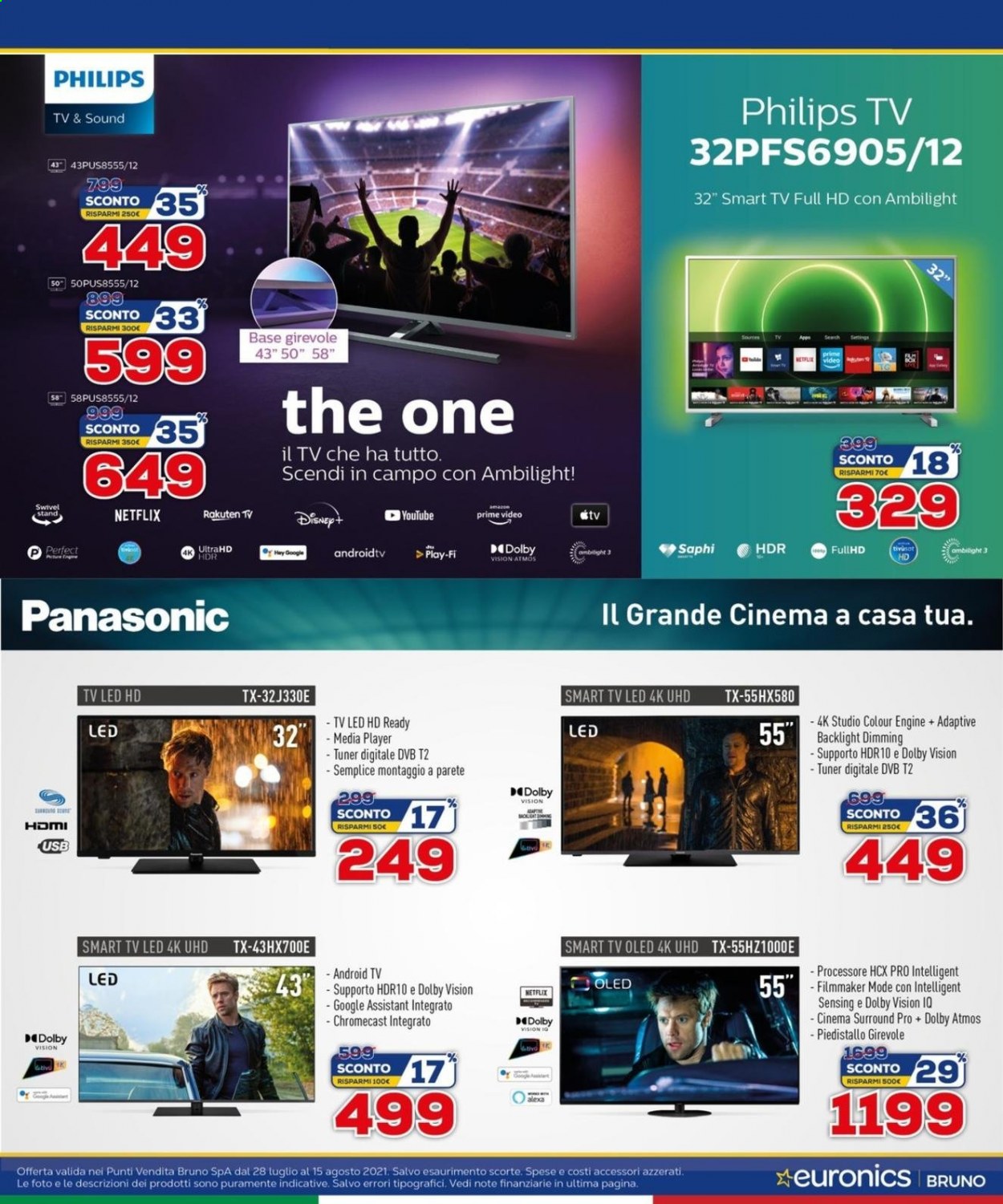 Volantino Euronics - 28/7/2021 - 15/8/2021. Pagina 12