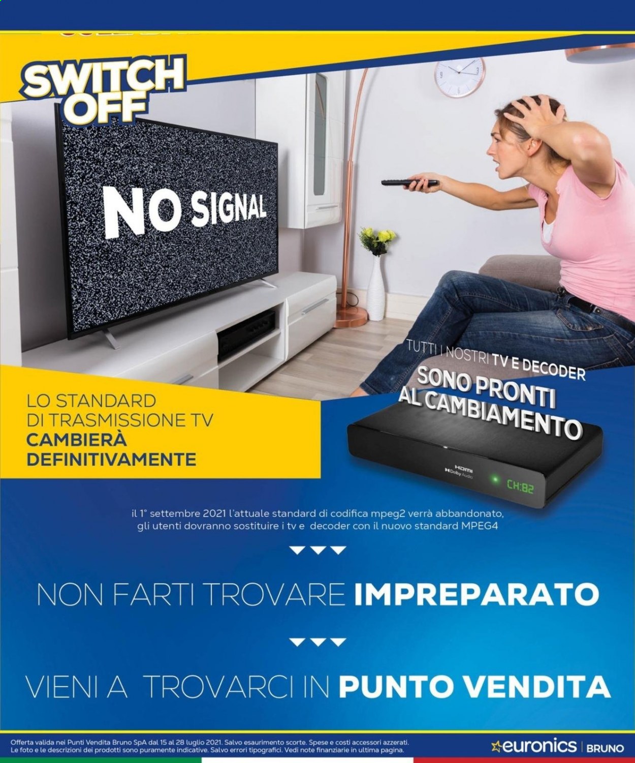 Volantino Euronics - 28/7/2021 - 15/8/2021. Pagina 13