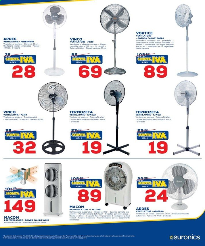 Volantino Euronics - 29/7/2021 - 31/8/2021. Pagina 17