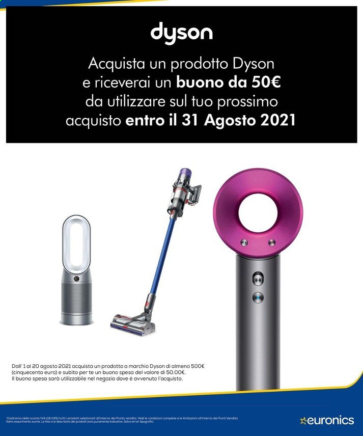 Volantino Euronics - 29/7/2021 - 31/8/2021. Pagina 23