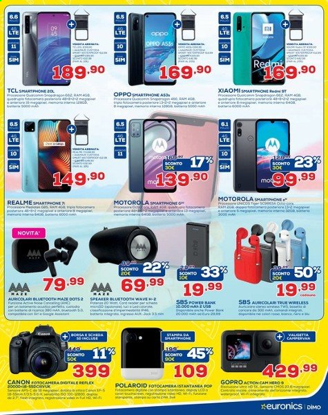 Volantino Euronics - 29/7/2021 - 18/8/2021. Pagina 12
