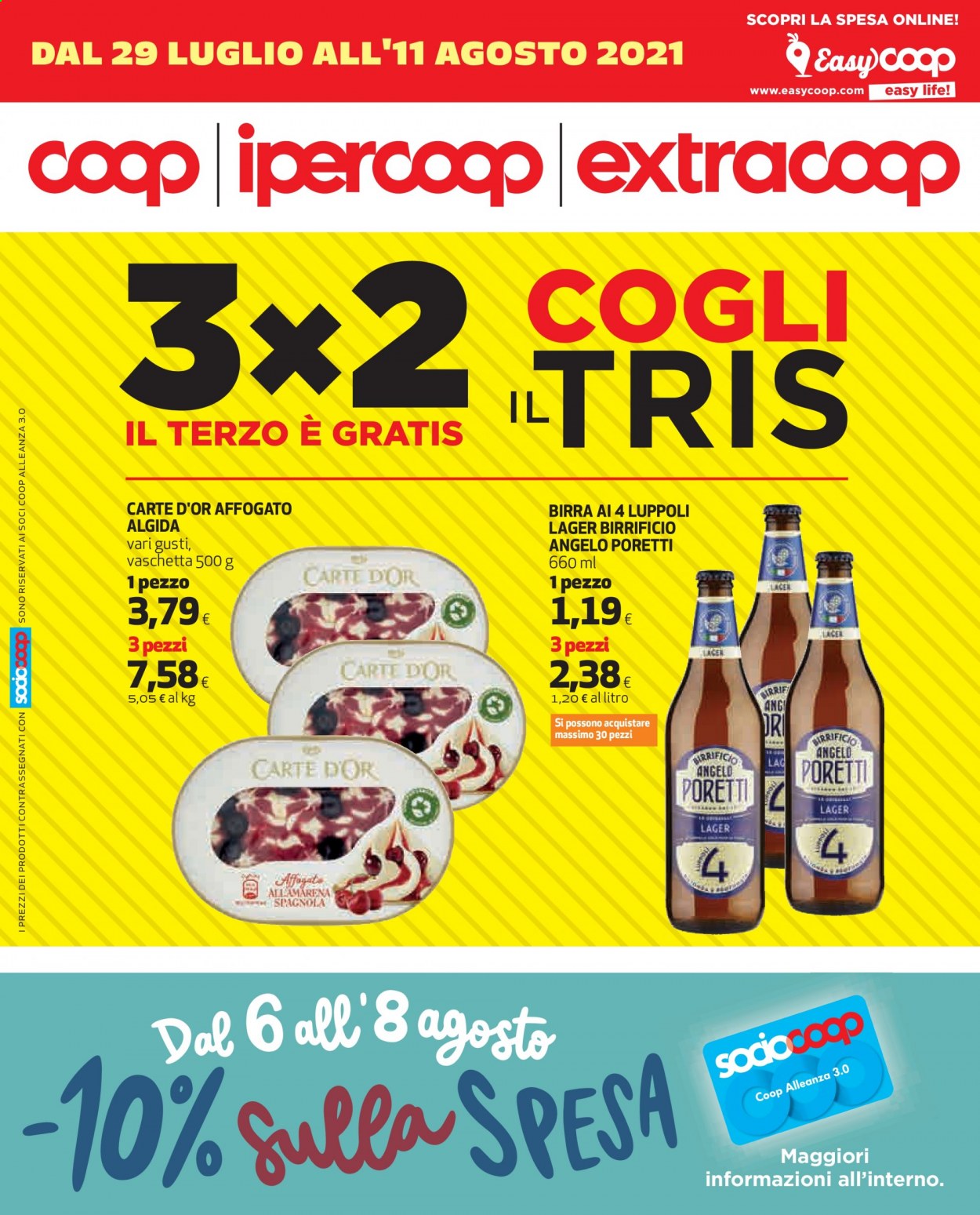Leták Coop - 29.7.2021 - 11.8.2021. Strana 1