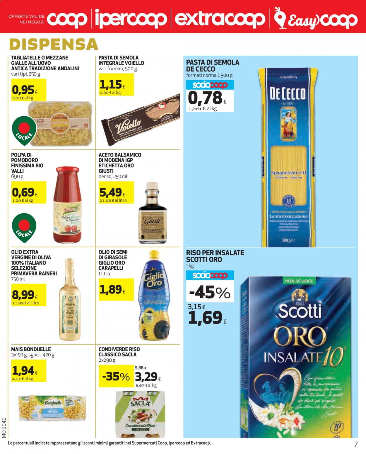 Volantino Coop - 29/7/2021 - 11/8/2021. Pagina 7