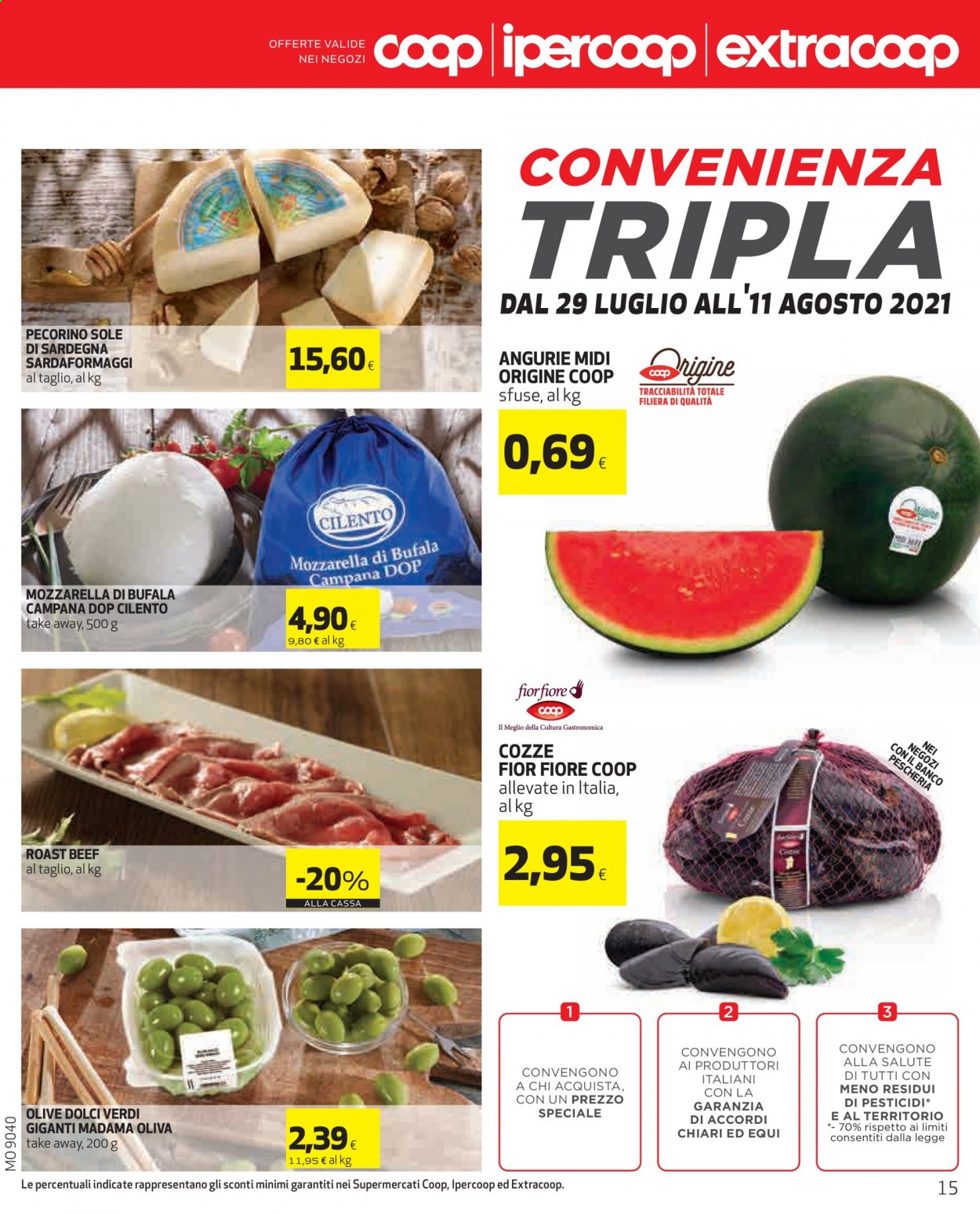 Leták Coop - 29.7.2021 - 11.8.2021. Strana 15