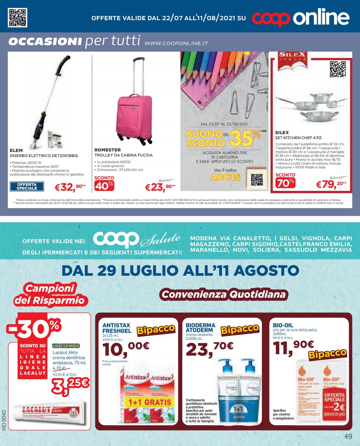 Volantino Coop - 29/7/2021 - 11/8/2021. Pagina 49
