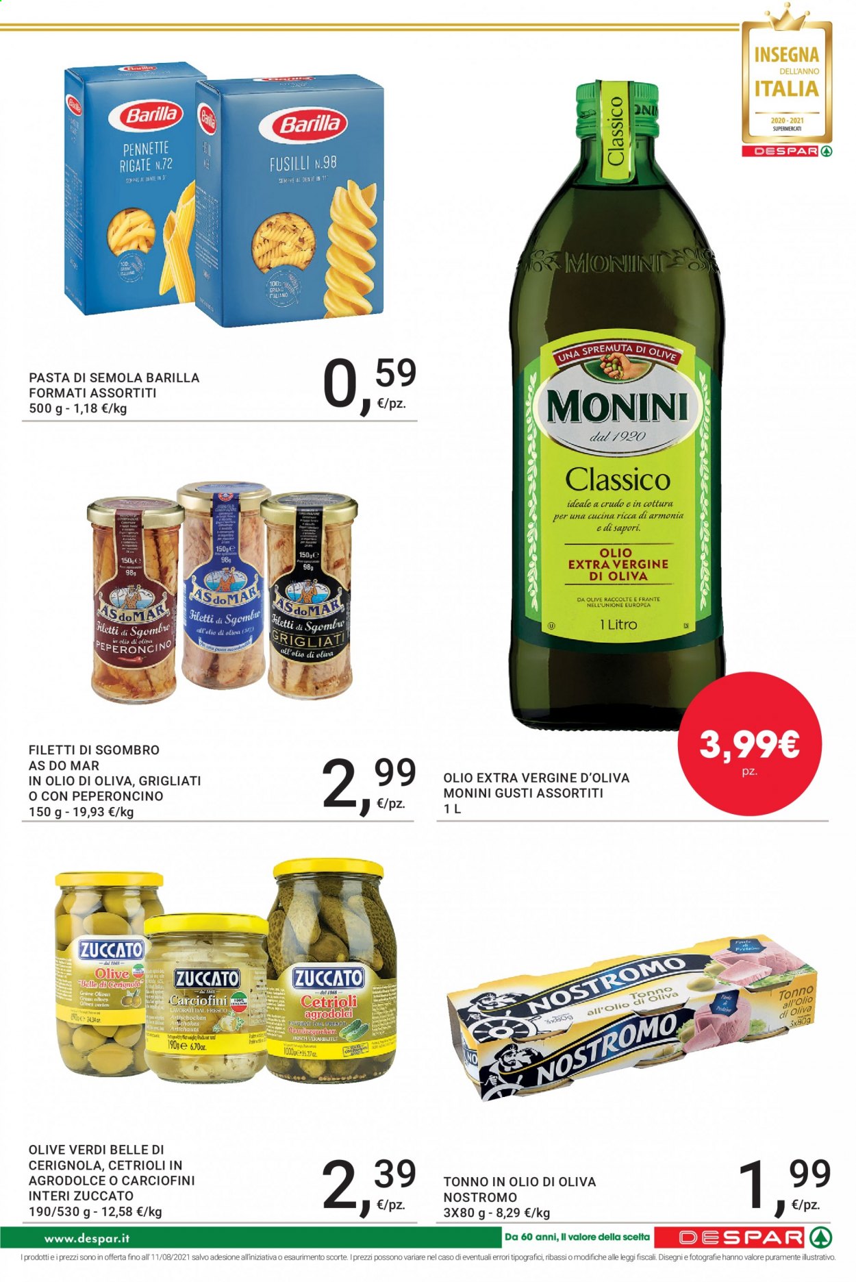Volantino Despar - 29/7/2021 - 11/8/2021. Pagina 17
