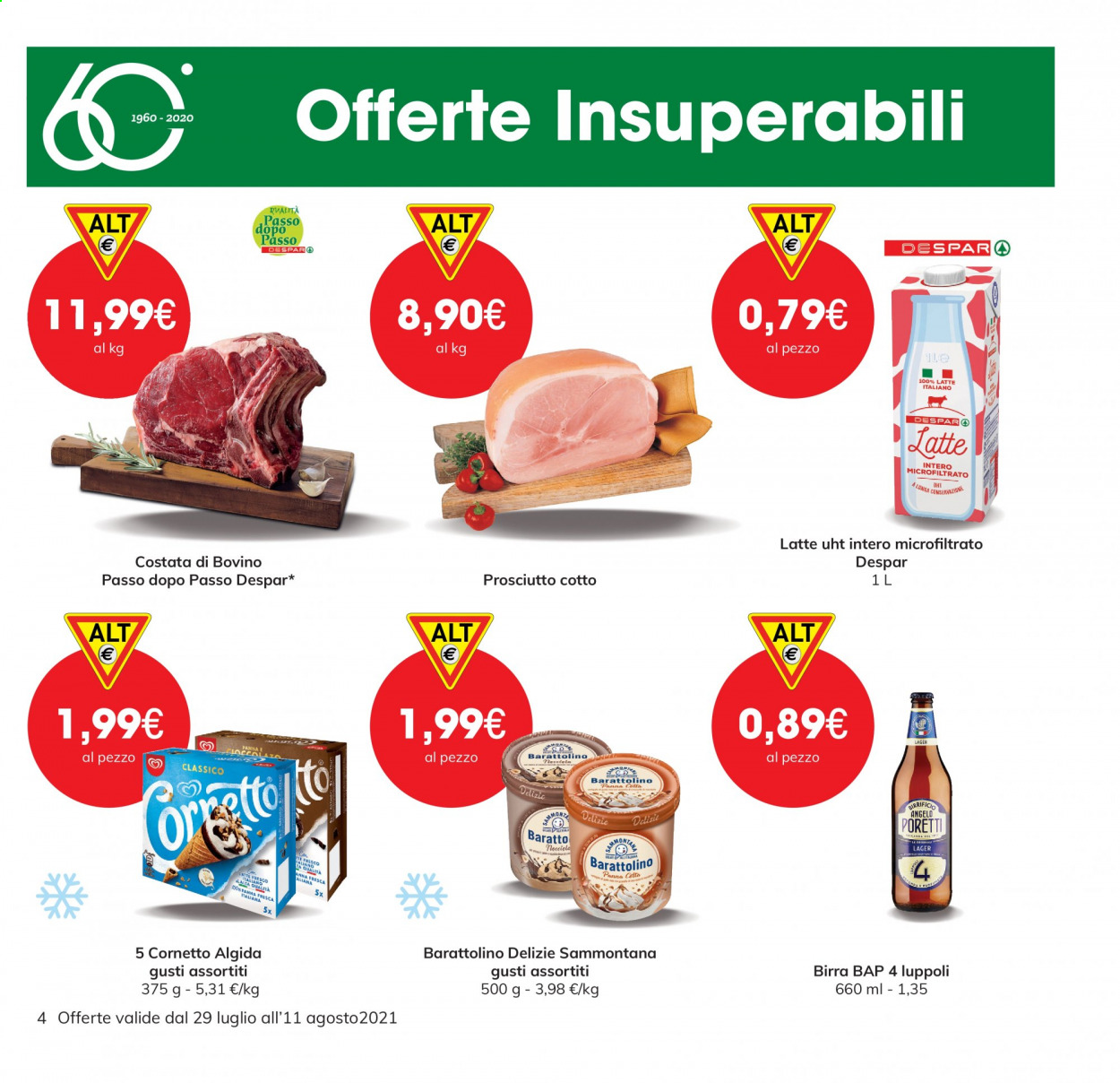 Volantino Eurospar - 29/7/2021 - 11/8/2021. Pagina 4
