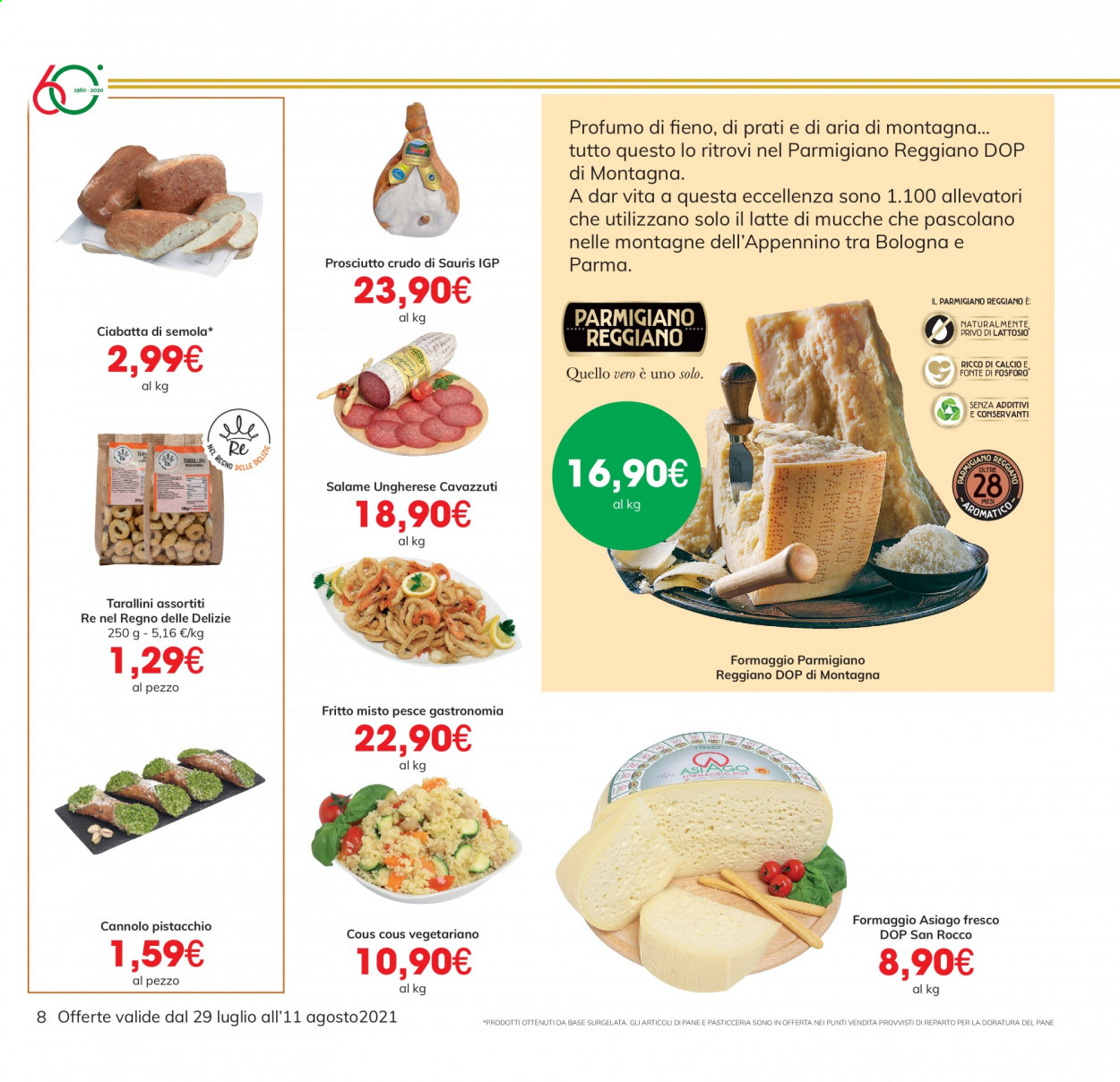 Volantino Eurospar - 29/7/2021 - 11/8/2021. Pagina 8