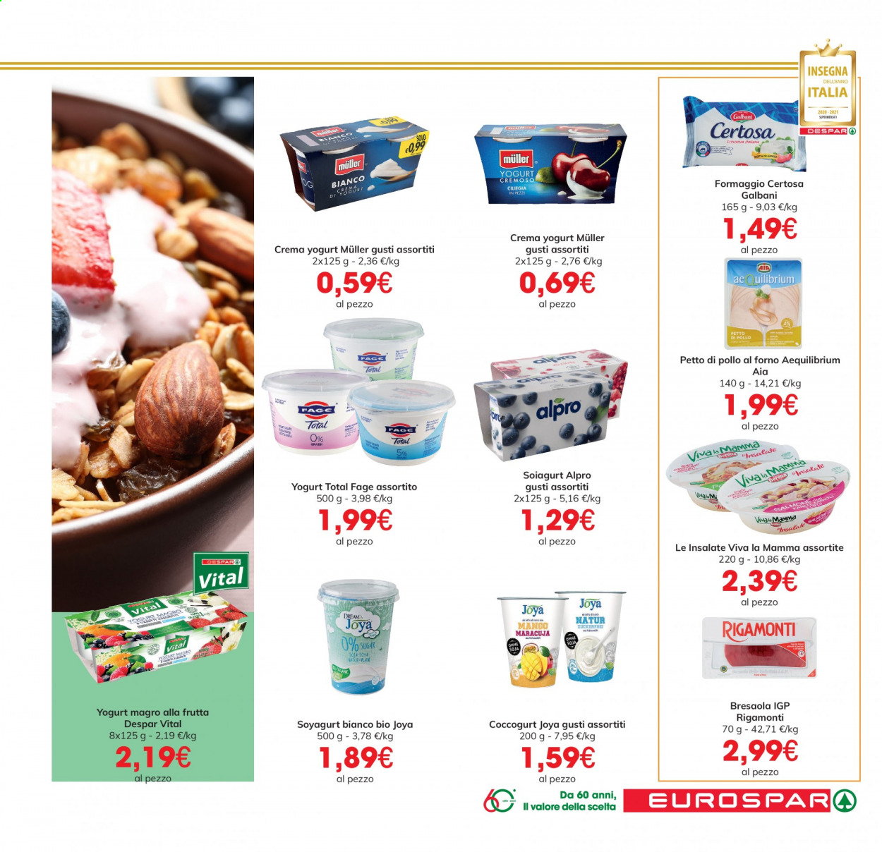 Volantino Eurospar - 29/7/2021 - 11/8/2021. Pagina 9