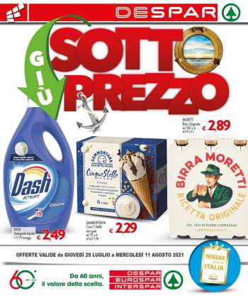 Volantino Eurospar - 29.7.2021 - 11.8.2021.