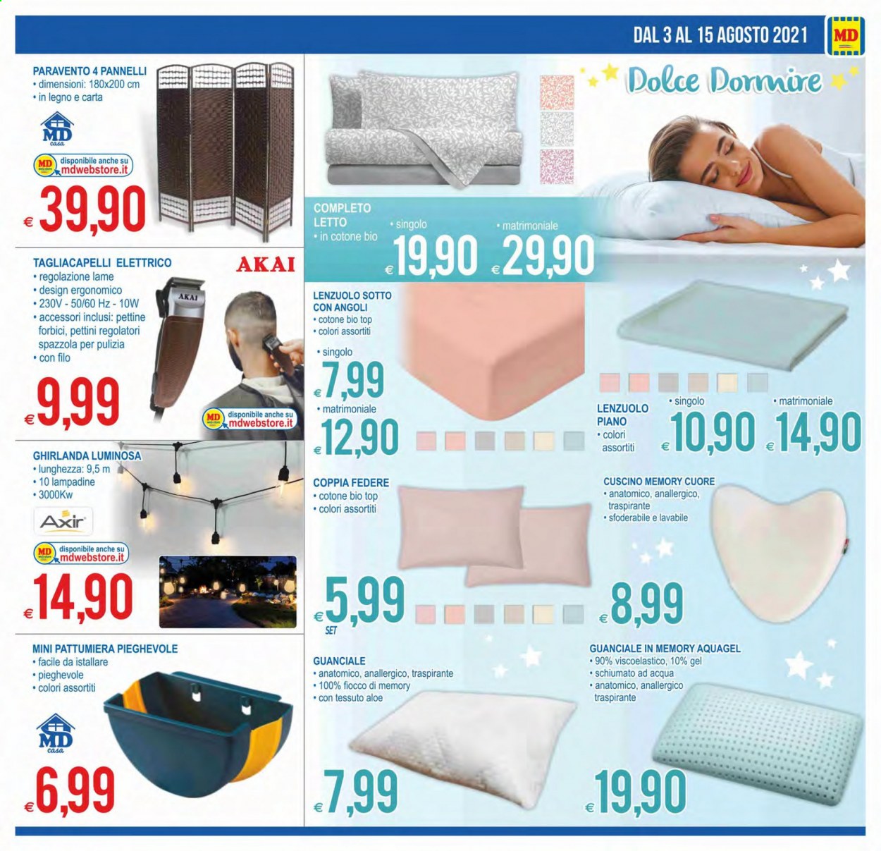 Volantino MD Discount - 3/8/2021 - 15/8/2021. Pagina 21