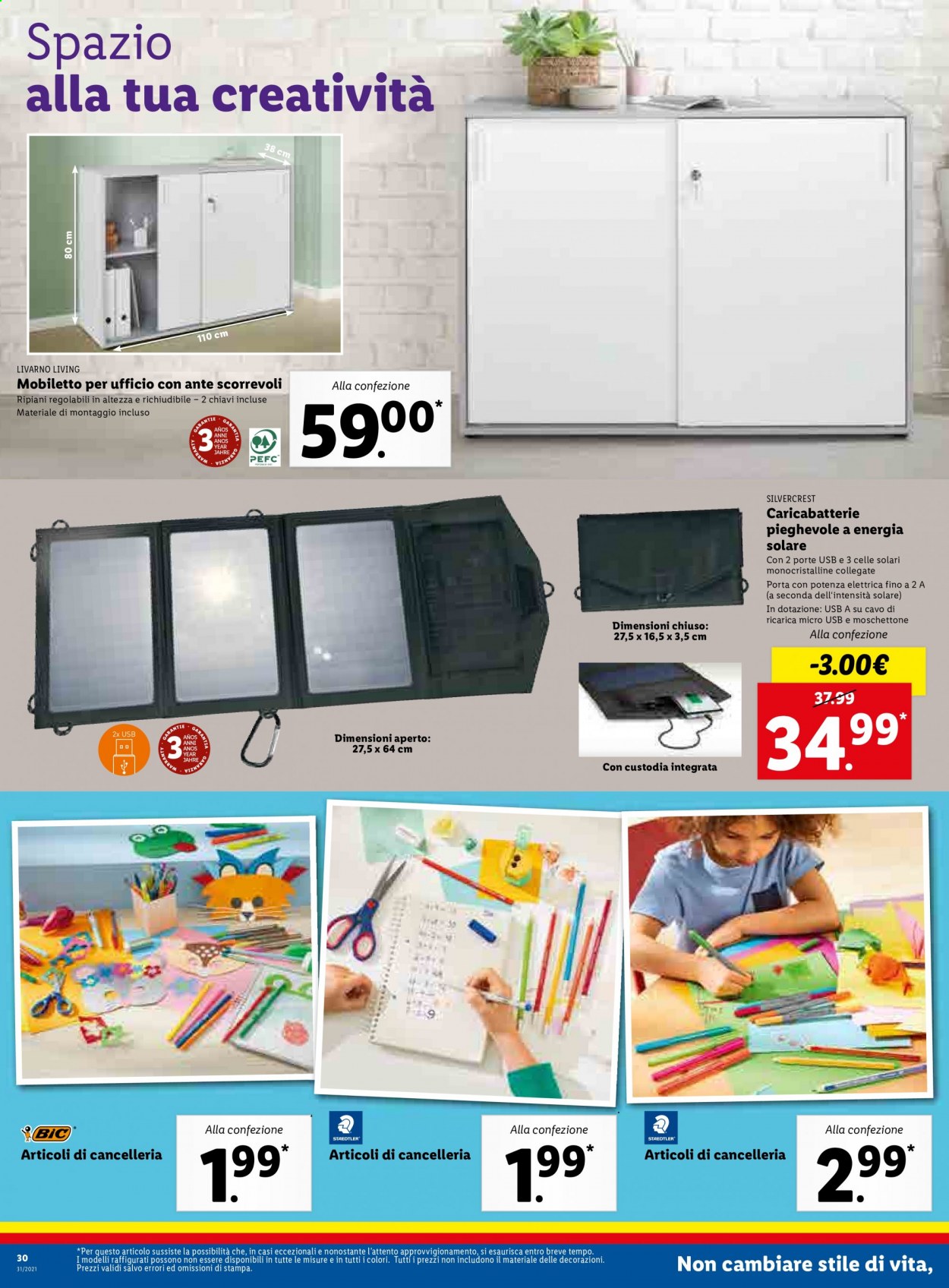 Volantino Lidl - 2/8/2021 - 8/8/2021. Pagina 30