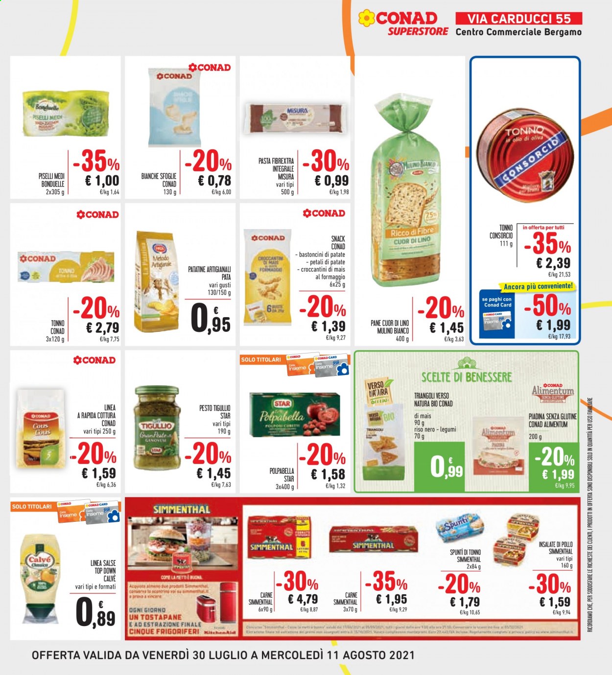 Volantino Conad - 30/7/2021 - 11/8/2021. Pagina 11