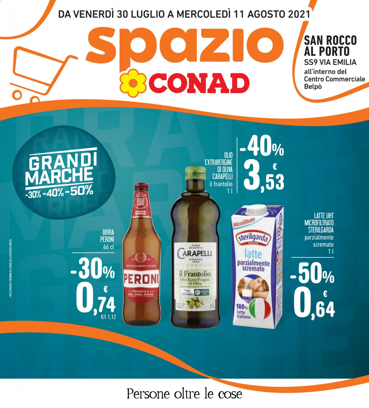 Volantino Conad - 30/7/2021 - 11/8/2021. Pagina 1