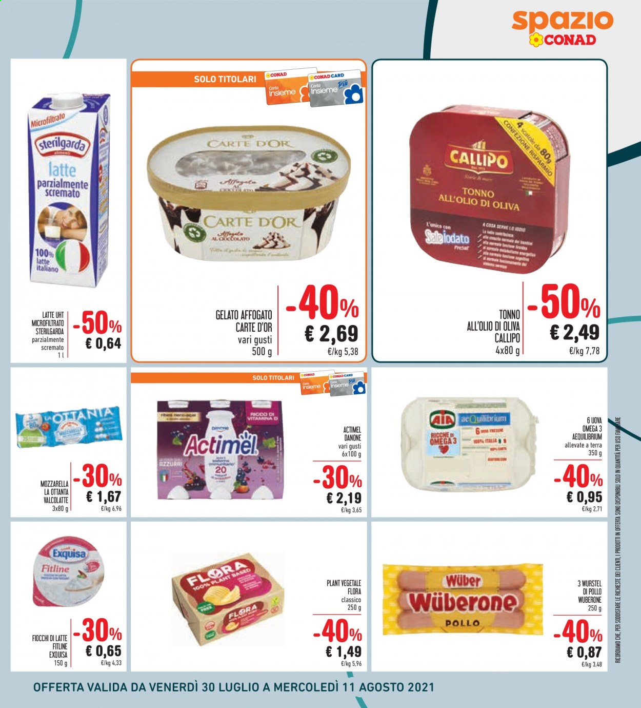 Volantino Conad - 30/7/2021 - 11/8/2021. Pagina 3