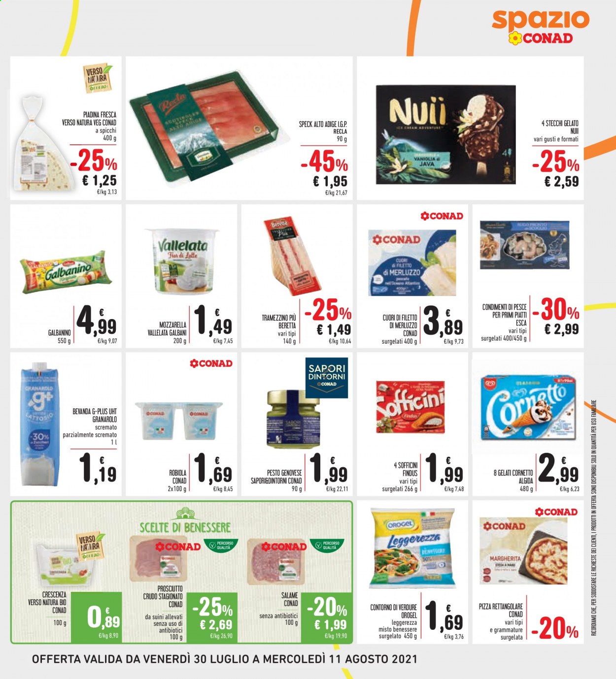 Volantino Conad - 30/7/2021 - 11/8/2021. Pagina 9
