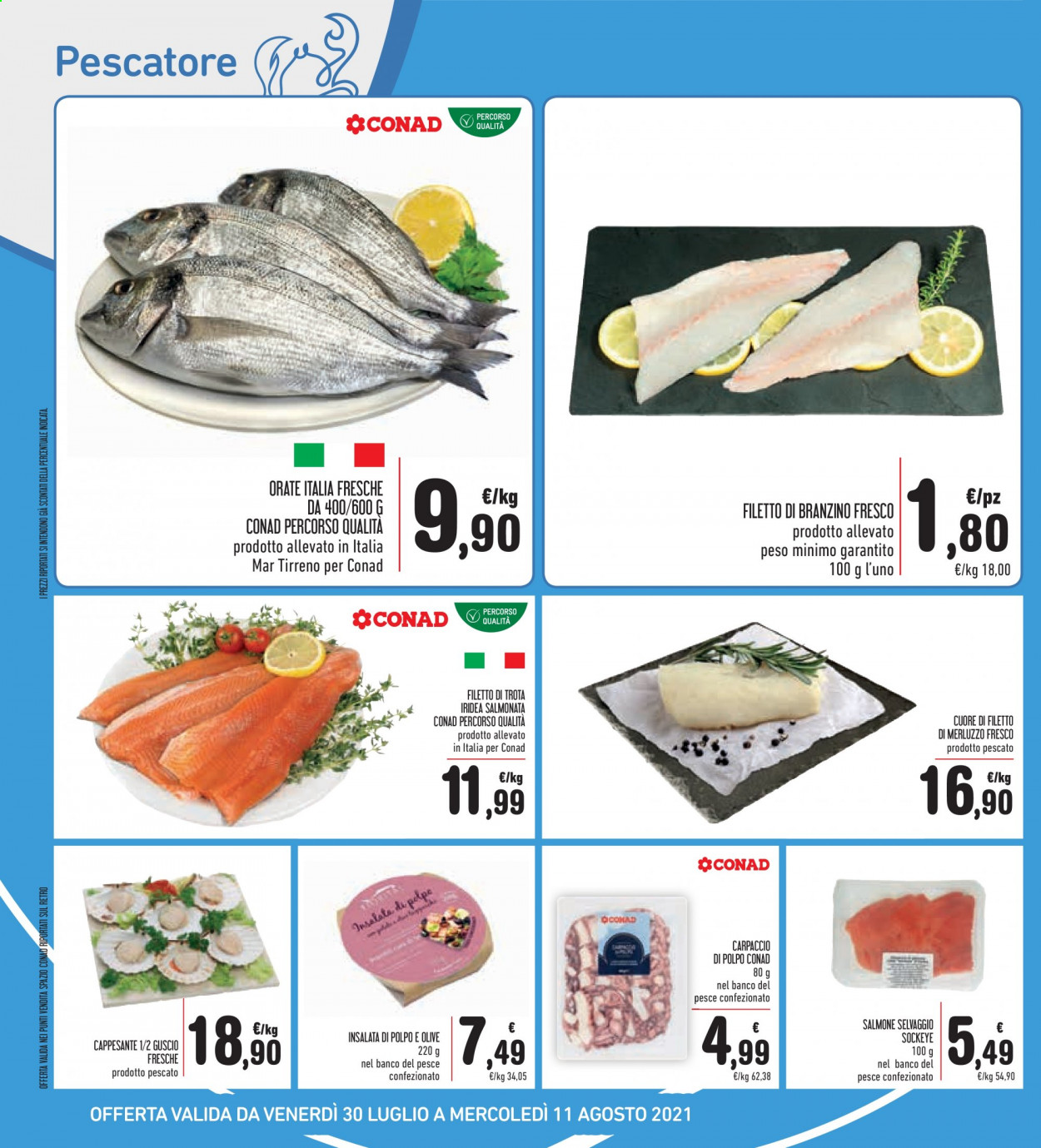 Volantino Conad - 30/7/2021 - 11/8/2021. Pagina 22