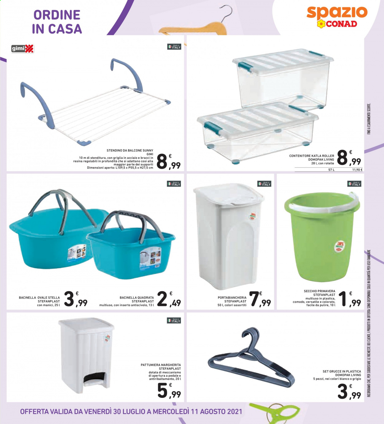Volantino Conad - 30/7/2021 - 11/8/2021. Pagina 25